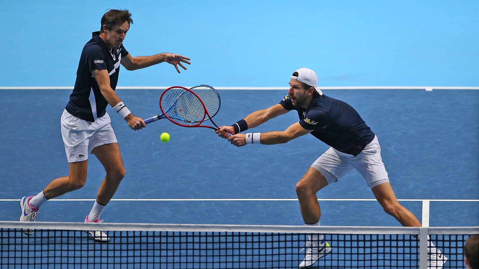 Jurgen Melzer Doubles With Édouard Roger-vasselin Background