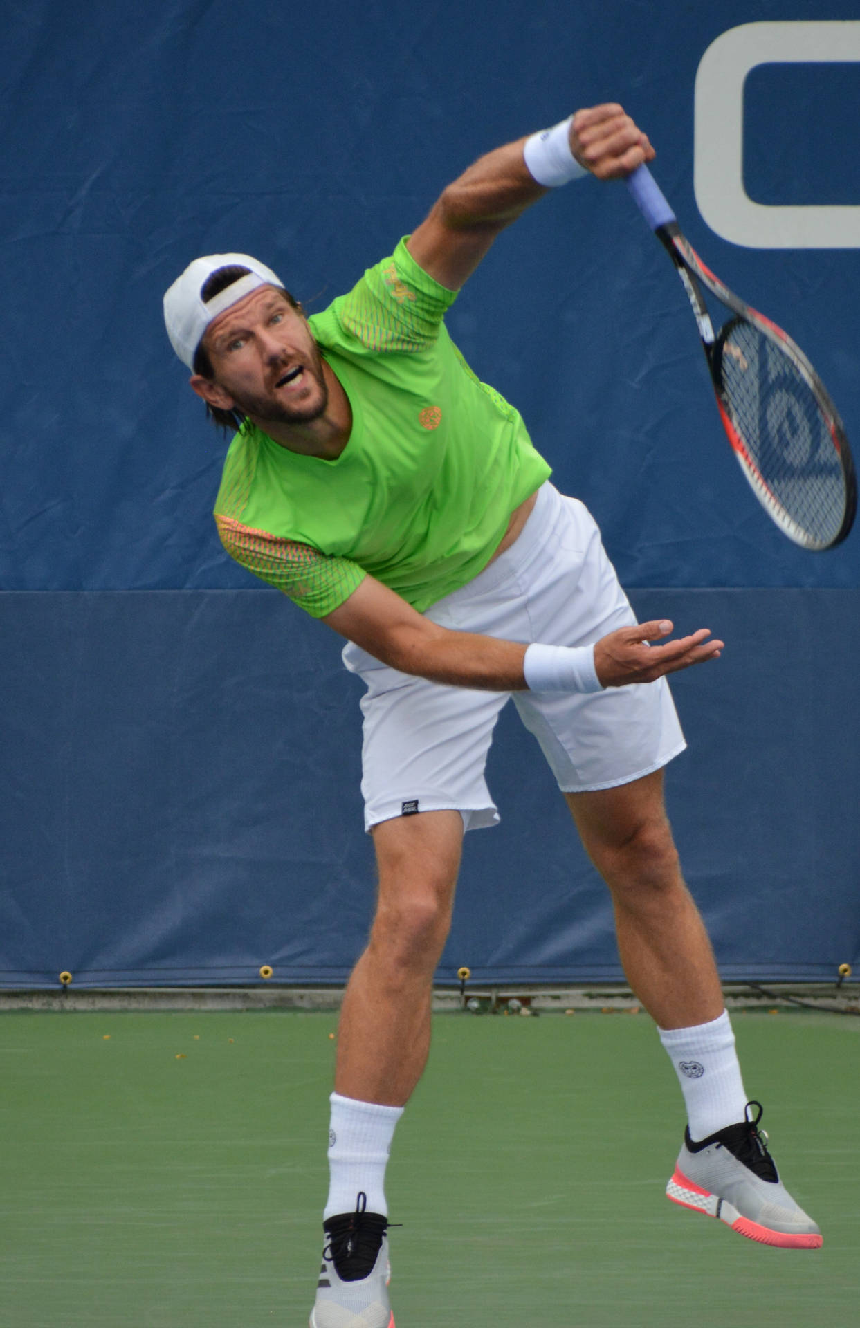 Jurgen Melzer In A Weird Position Background