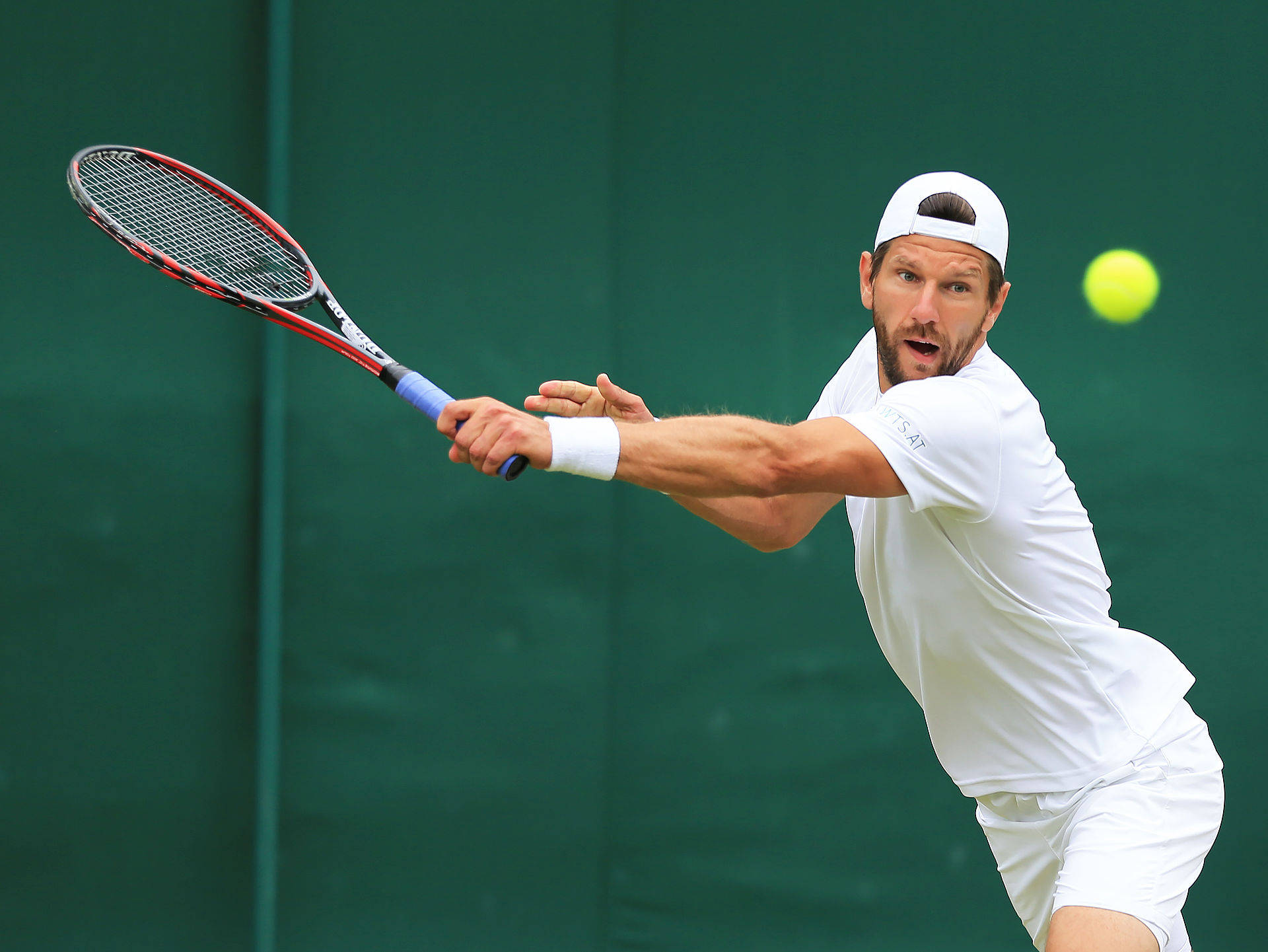 Jurgen Melzer One-handed Backhand Background