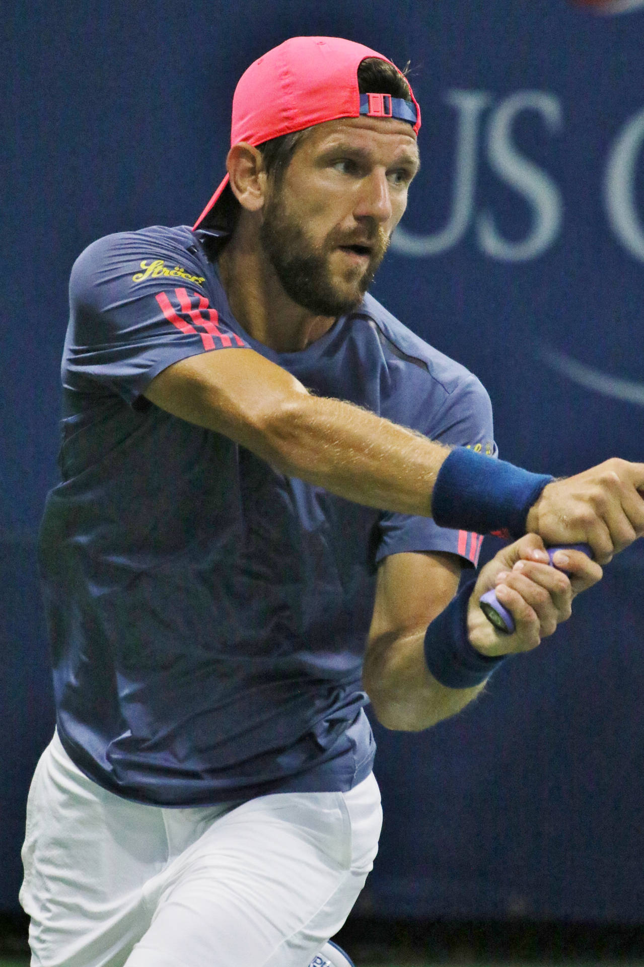 Jurgen Melzer With Red Cap Background