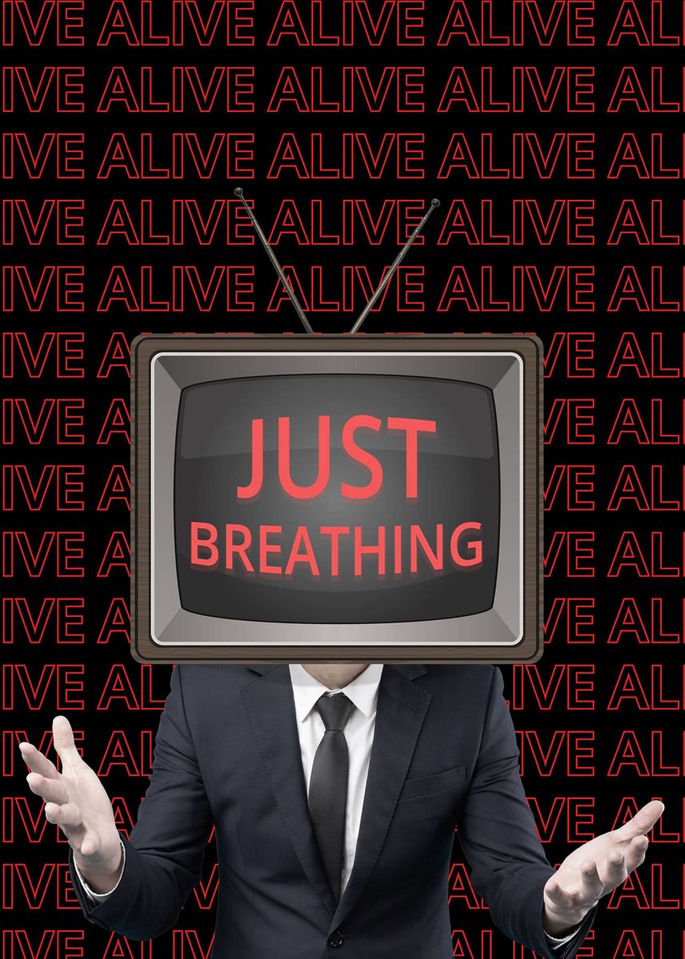 Just Breathing Tv Head Background