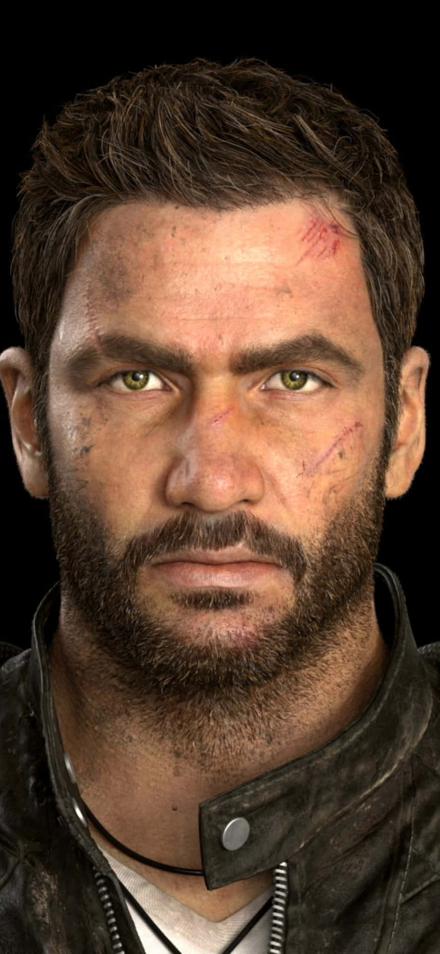 Just Cause 1 Protagonist Rico Rodriguez Portrait Background