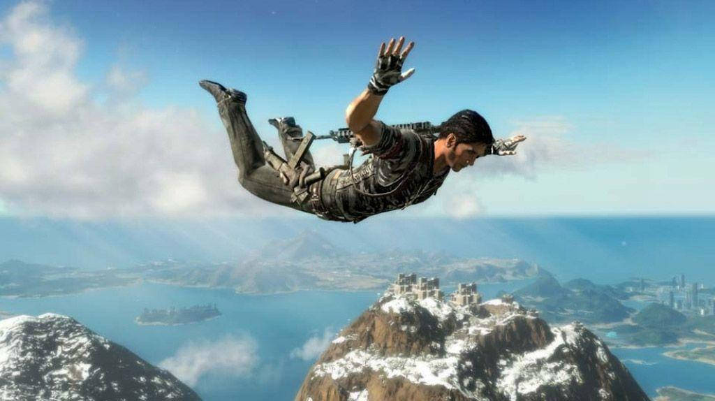 Just Cause 2 Sky Fall Background