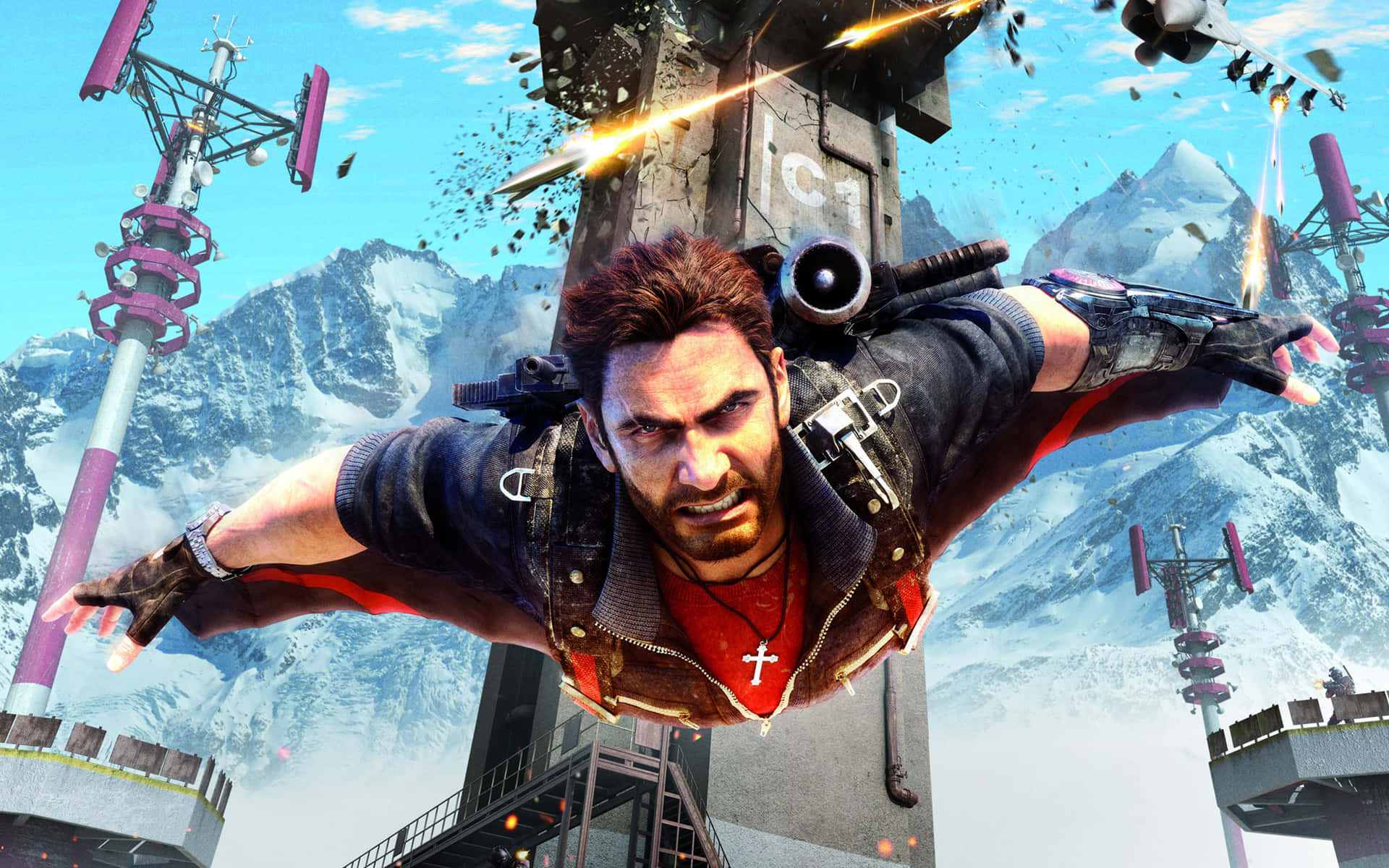 Just Cause3 Action Packed Skydive