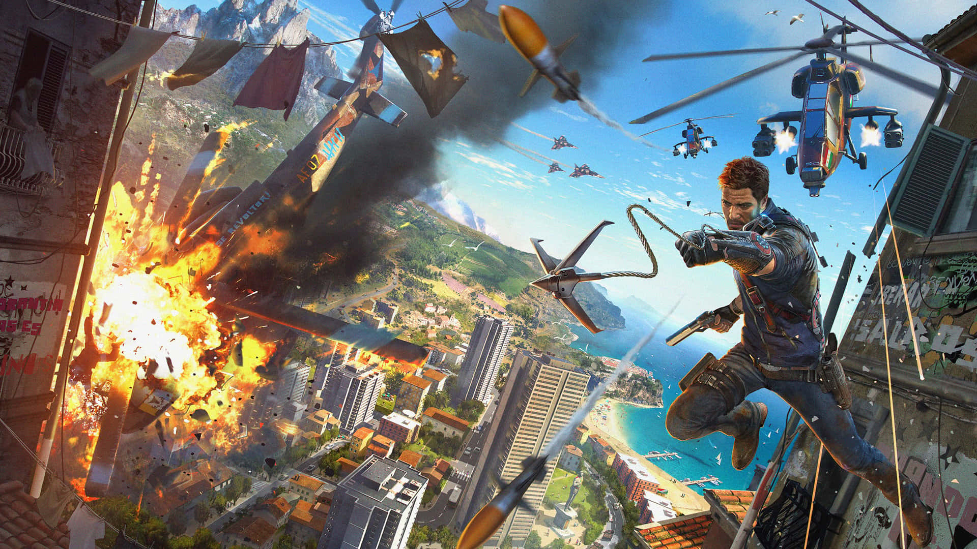 Just Cause3 Explosive Action Background