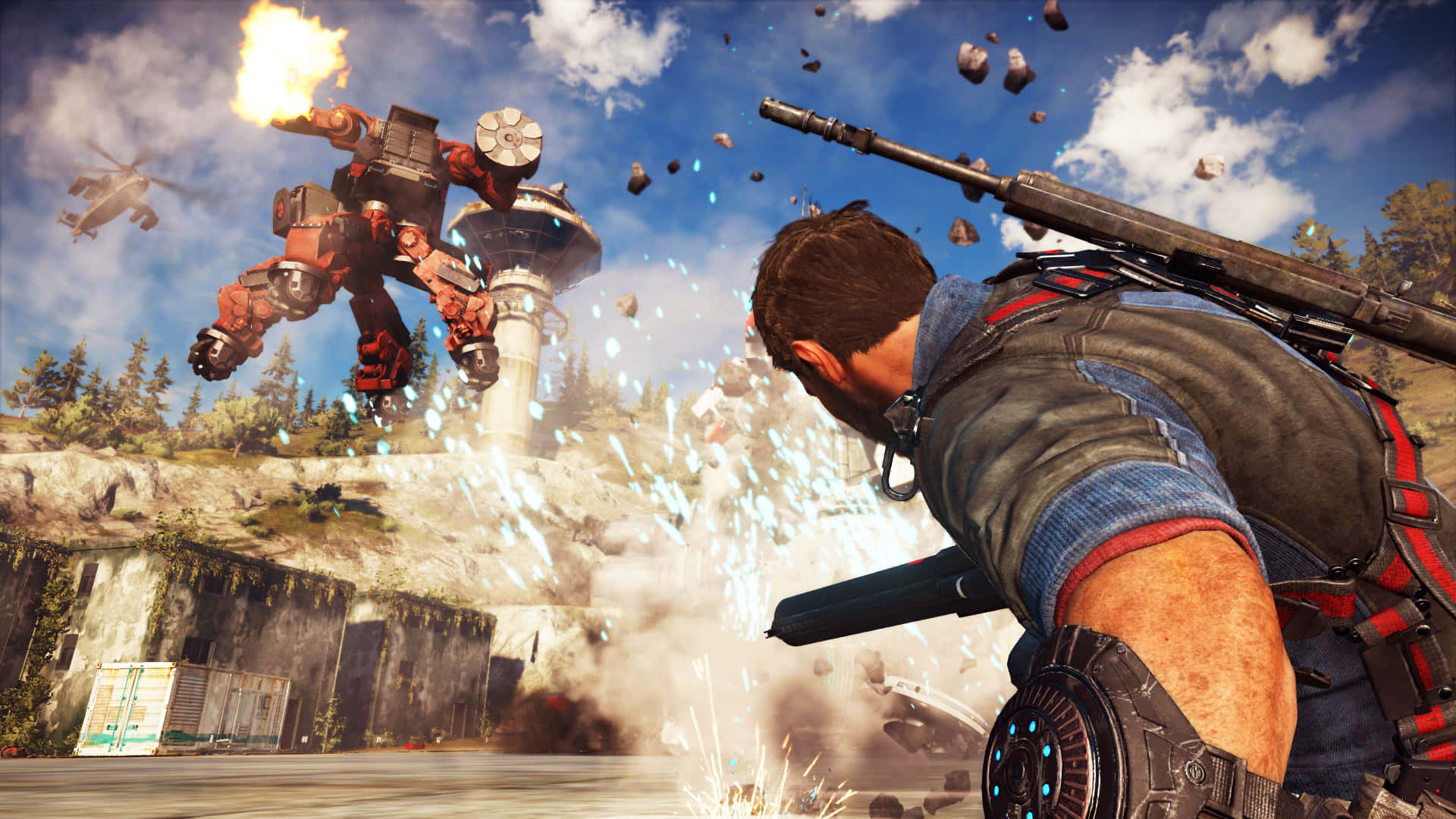 Just Cause3 Explosive Combat