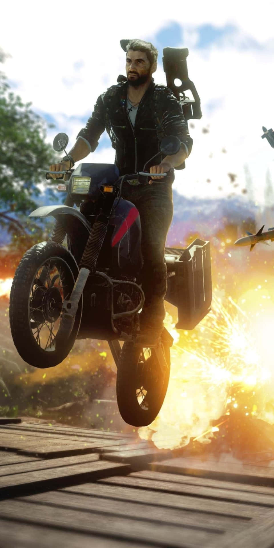 Just Cause3 Explosive Stunt Background