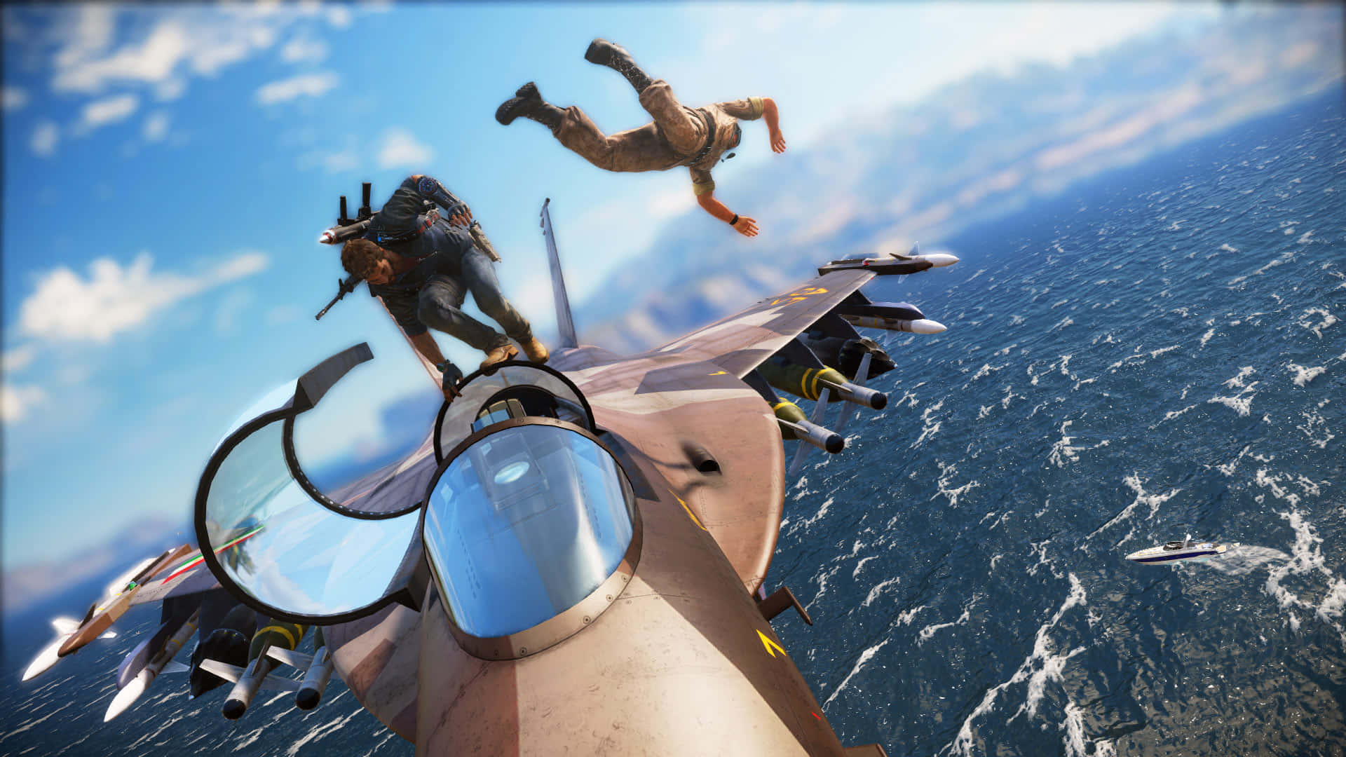 Just Cause3 Midair Action