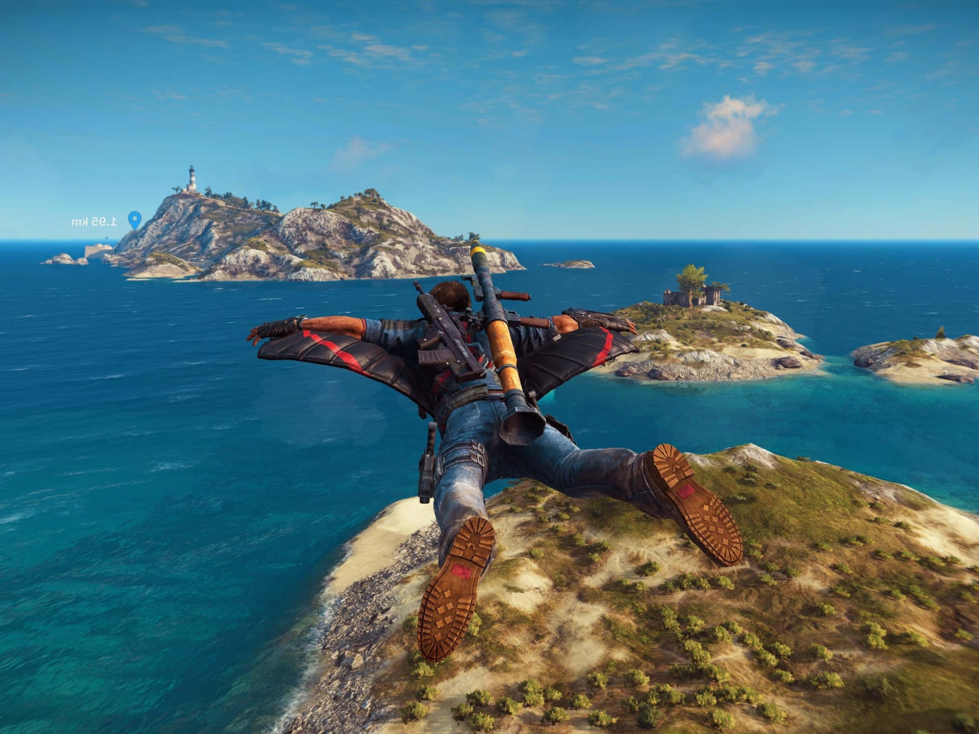 Just Cause3 Wingsuit Flight