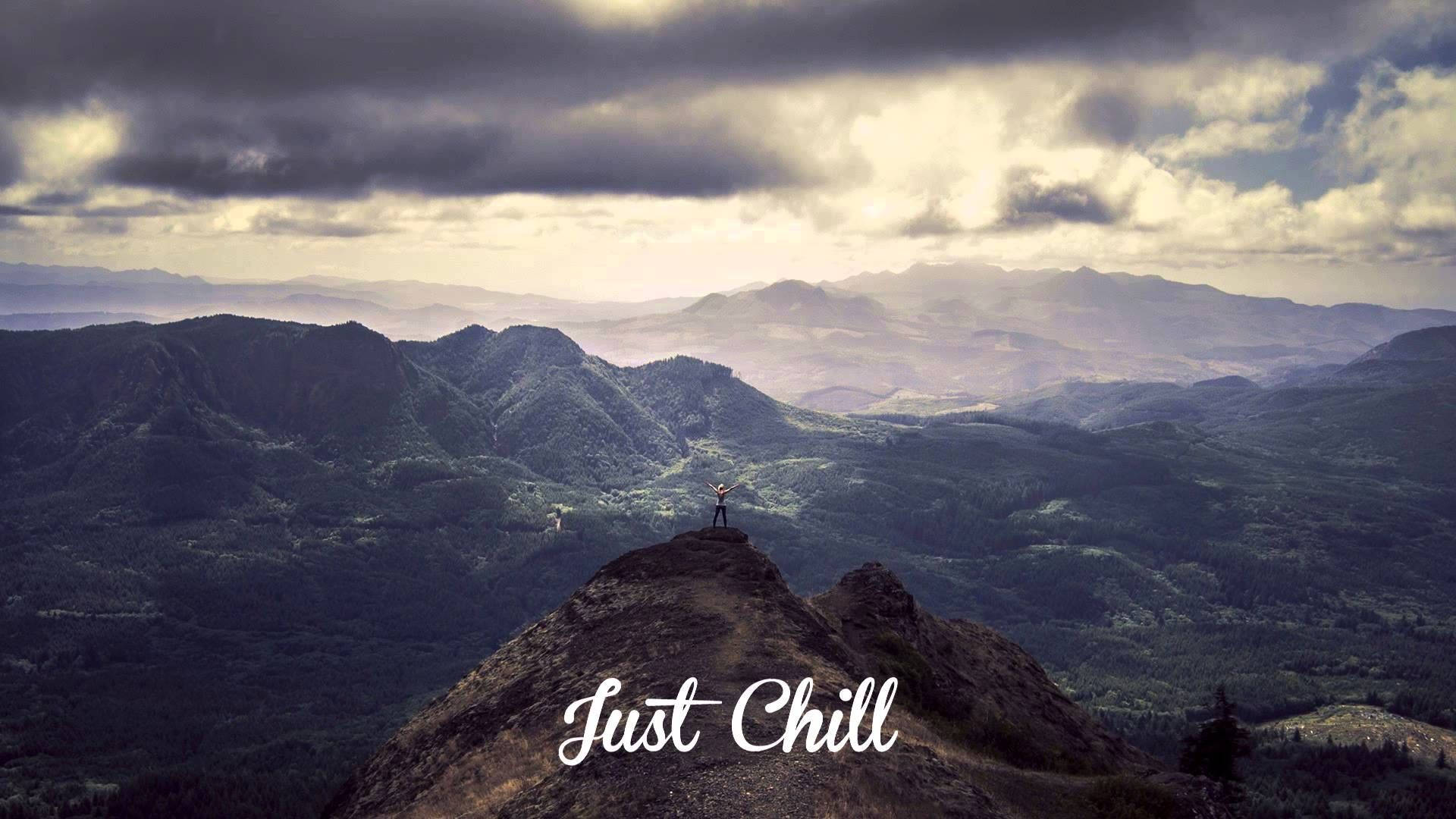 Just Chill Mountain Top Background