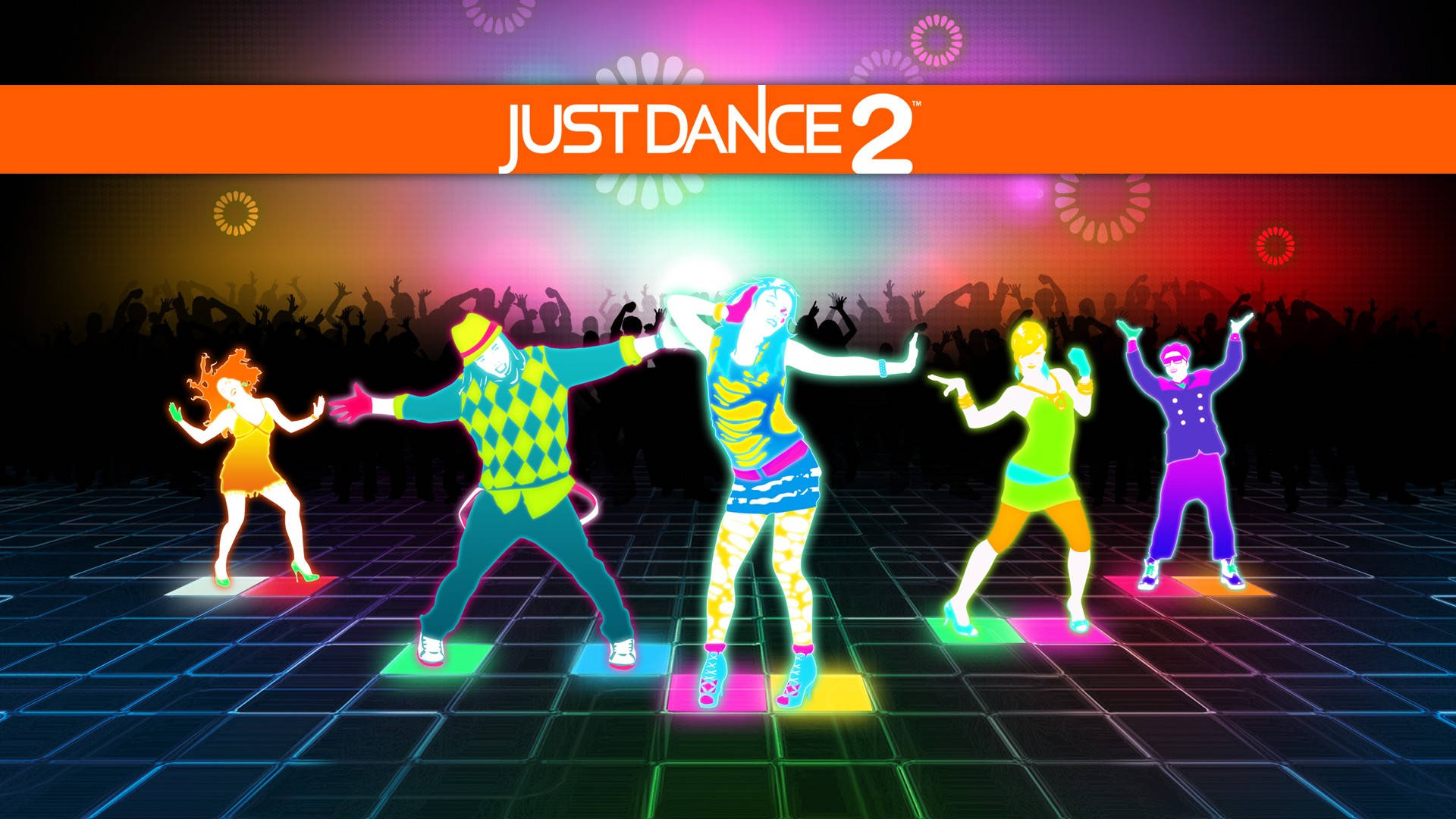 Just Dance 2 Disco Dancers Background