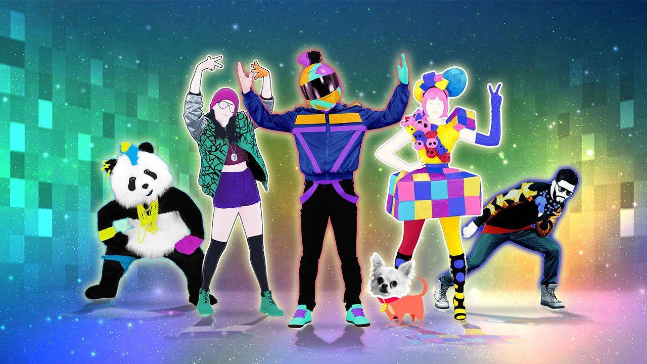 Just Dance 2016 Dancers With Animals Background