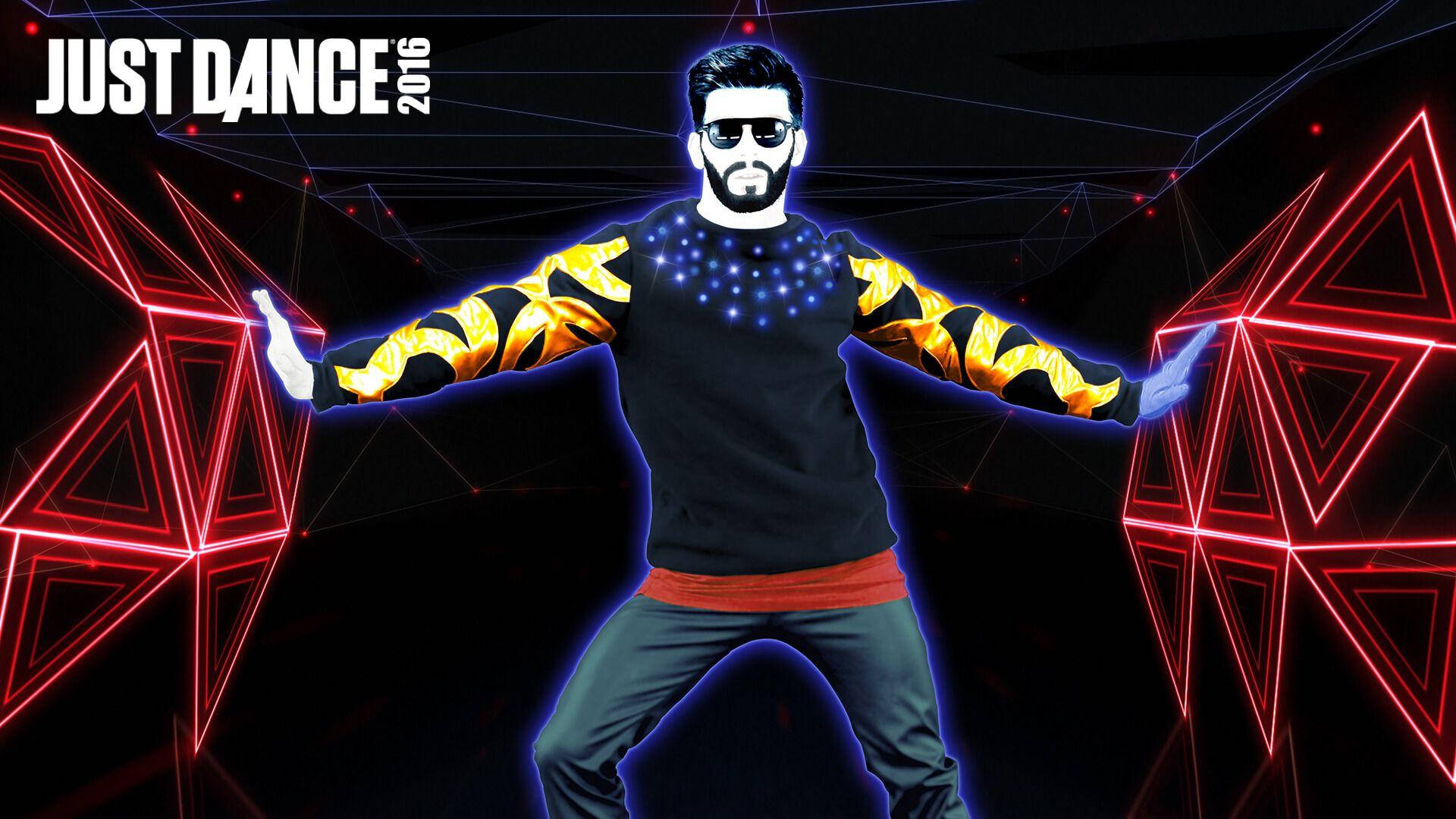 Just Dance Dancer With Beard Background