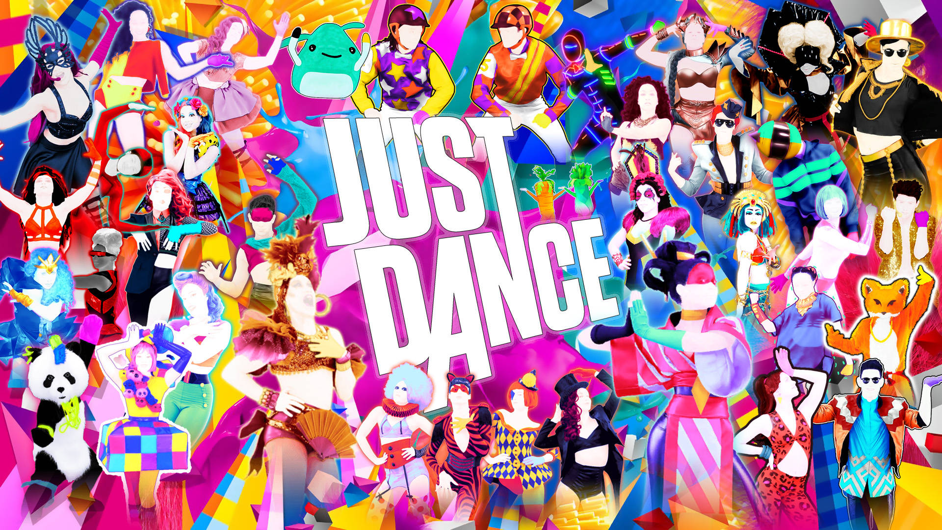 Just Dance Video Game Background