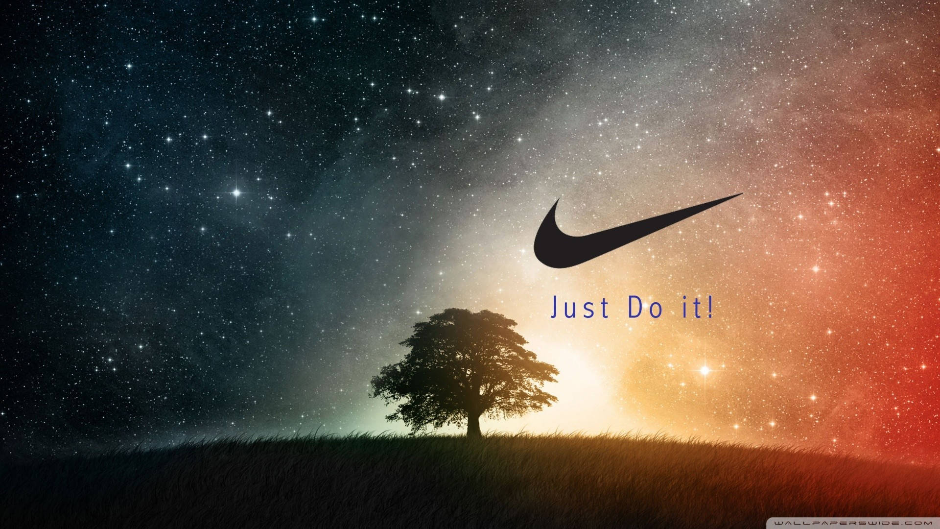 Just Do It - The Unstoppable Spirit Of Determination And Positivity Background