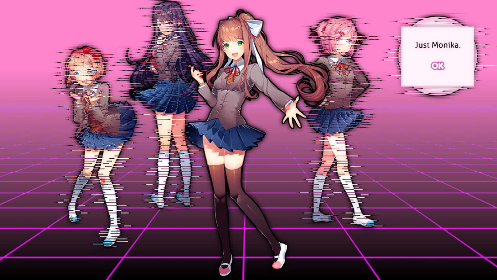 Just Monika Fans Ddlc Background