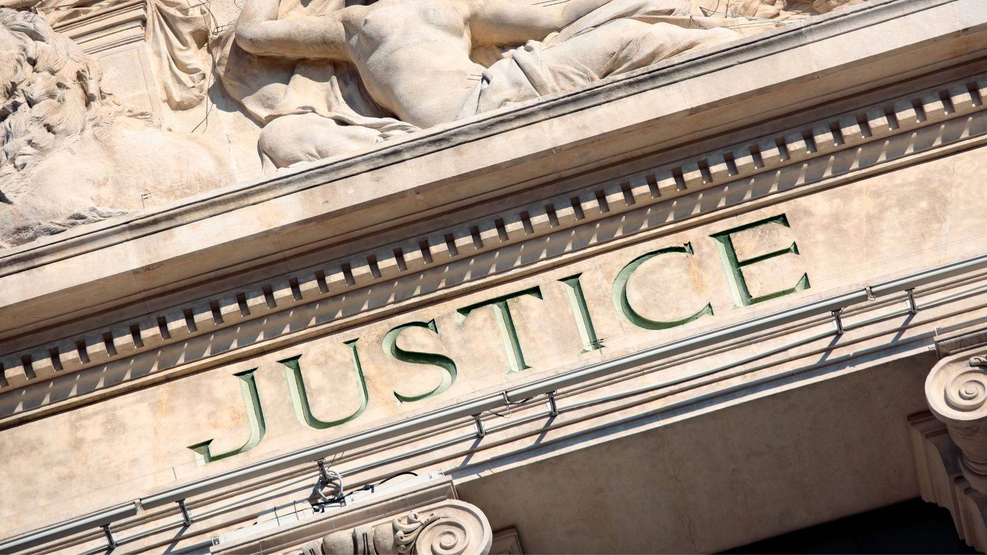 Justice Courtroom Building Background