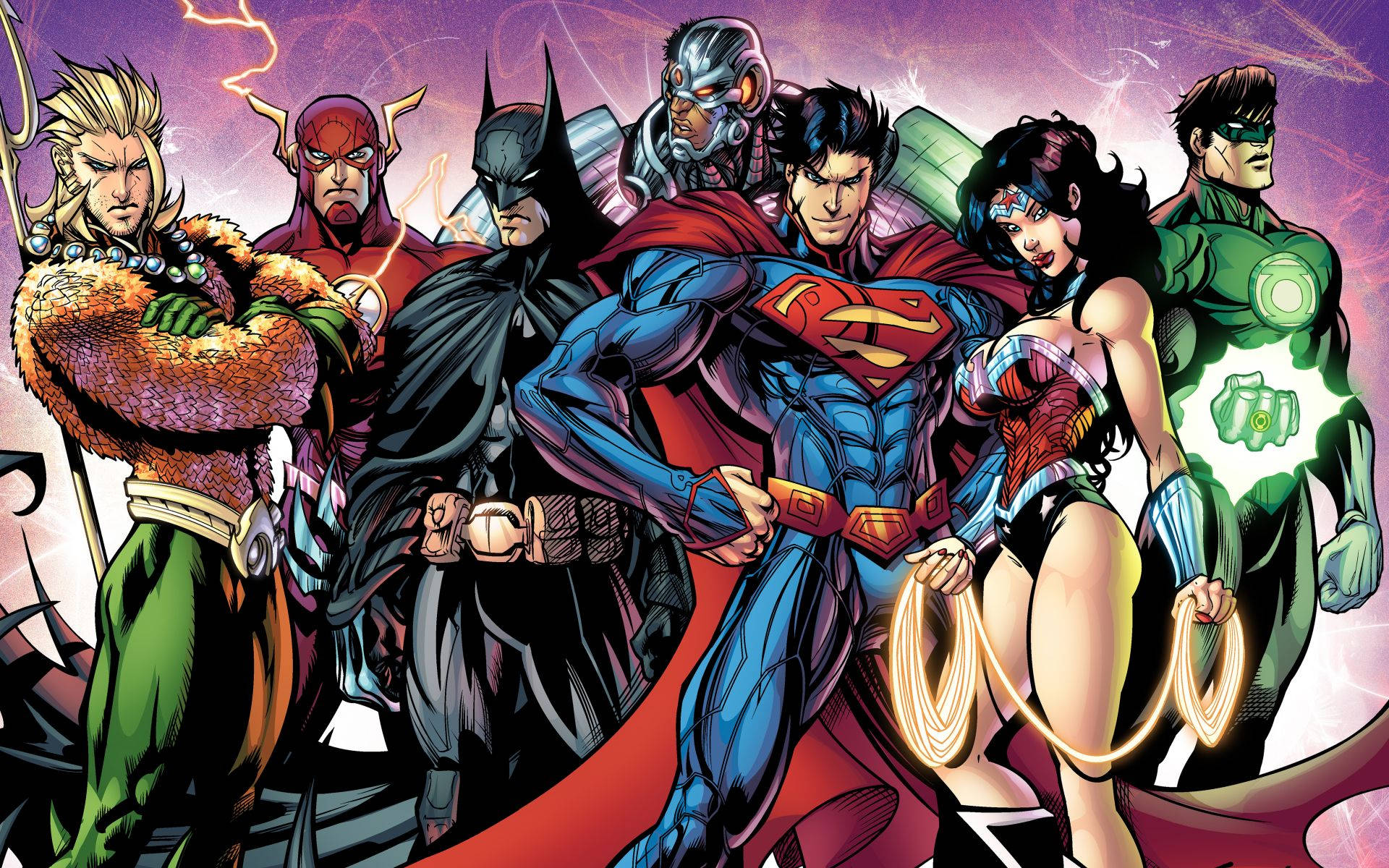 Justice League Comics Fanart Background