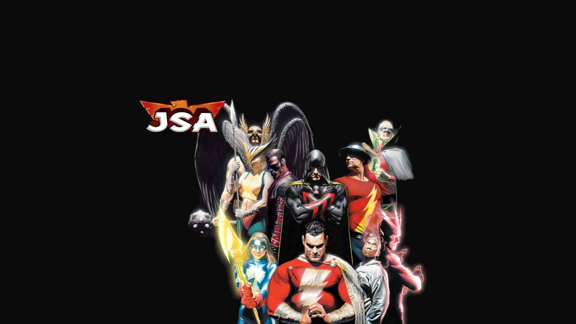 Justice Society Of America: Mixed Signals Background