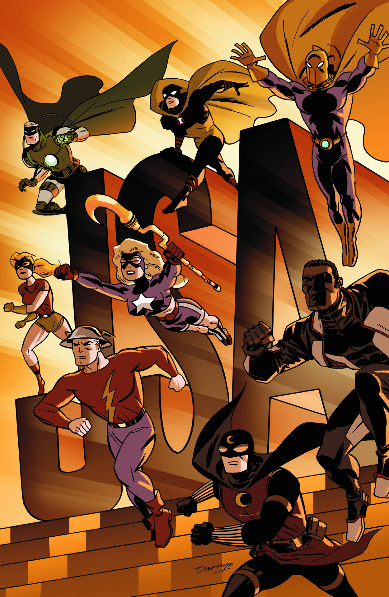 Justice Society Of America: Monument Point