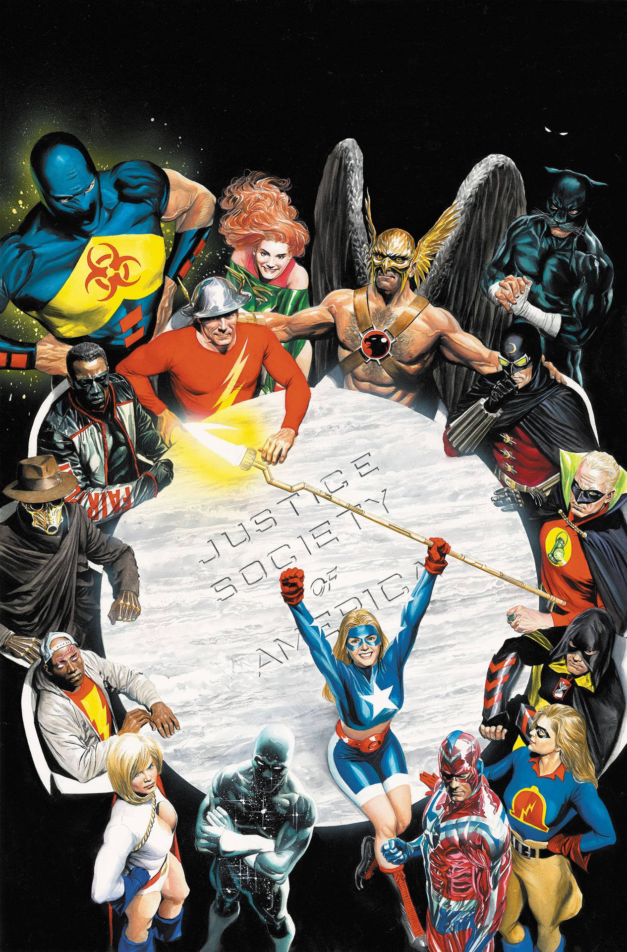 Justice Society Of America-the Next Age Background
