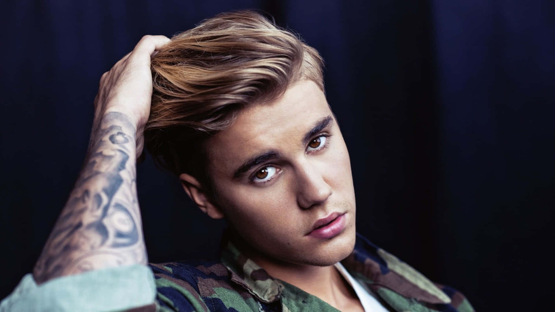 Justin Bieber At The Premiere Of Dremworks Musical 