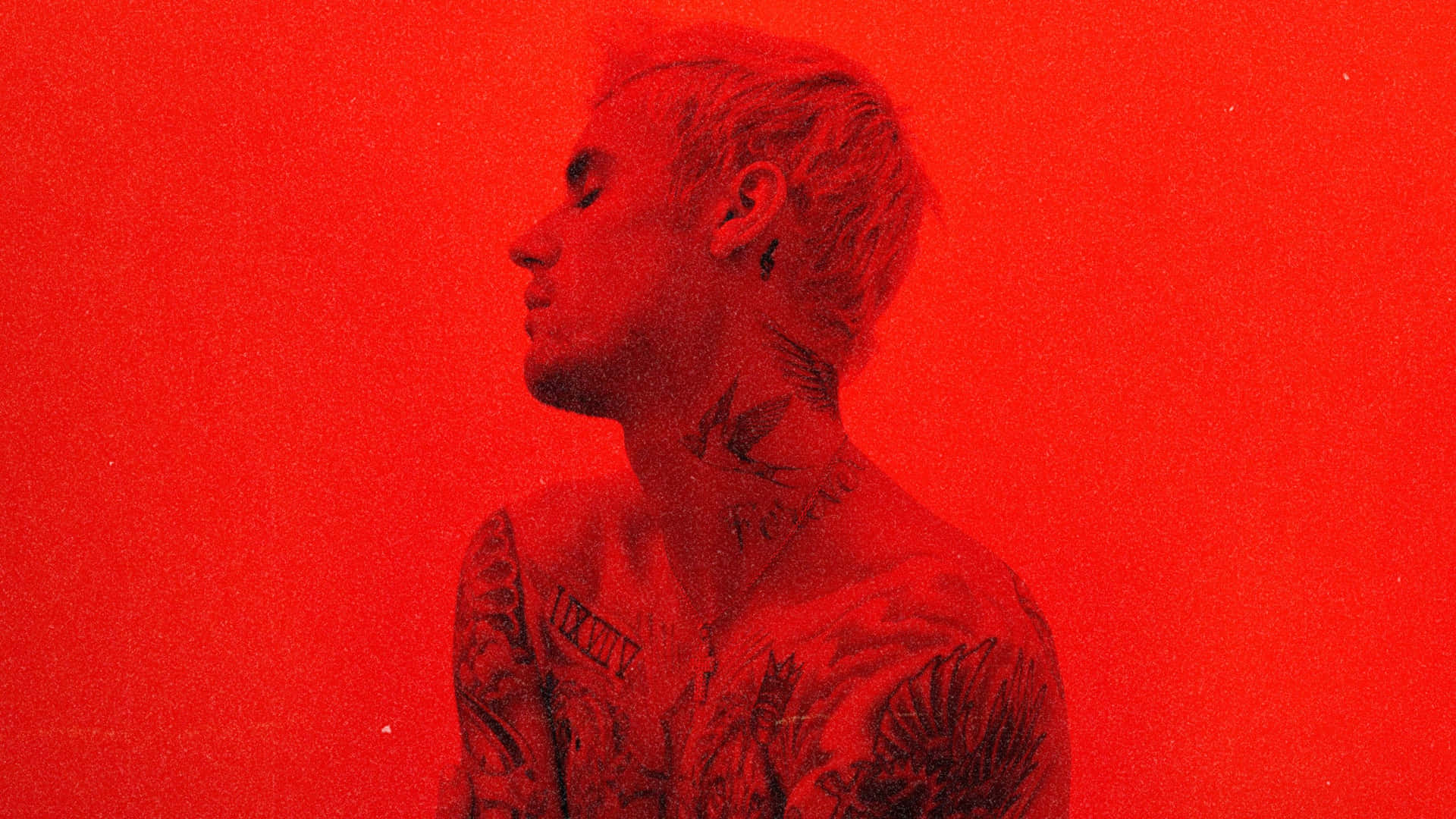 Justin Bieber Enjoying The New Year In 2021 Background