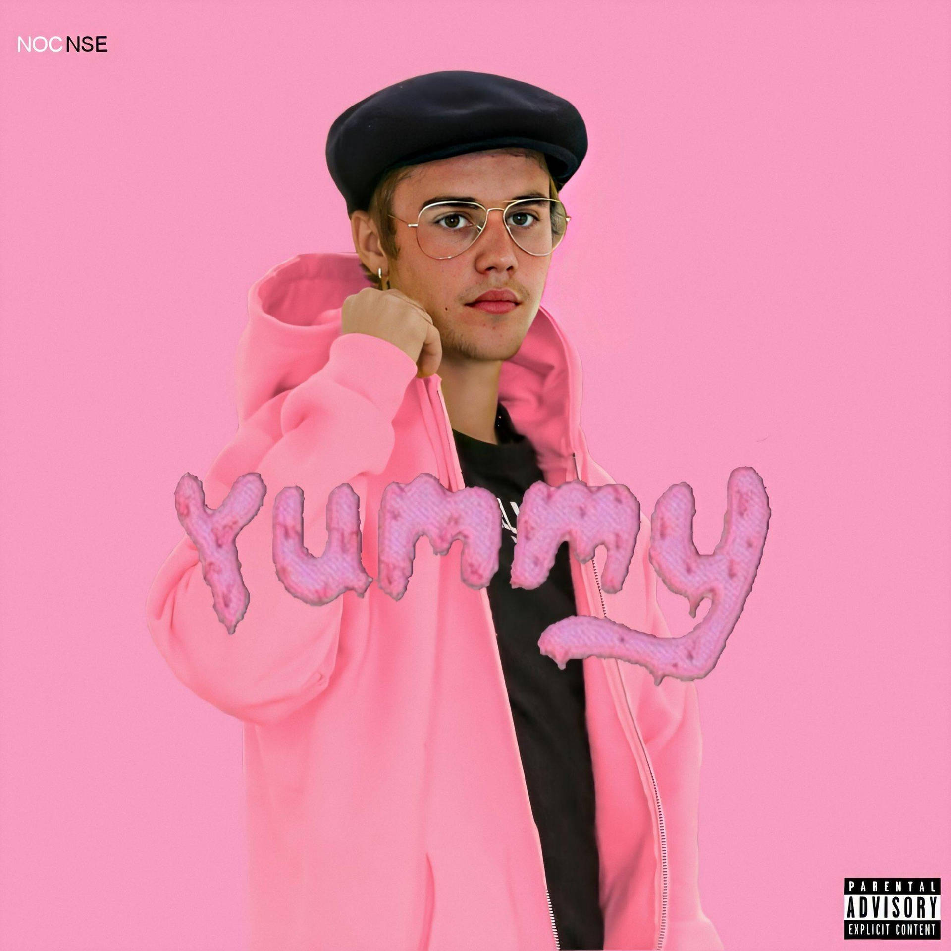 Justin Bieber Looking Yummy In Pink Background
