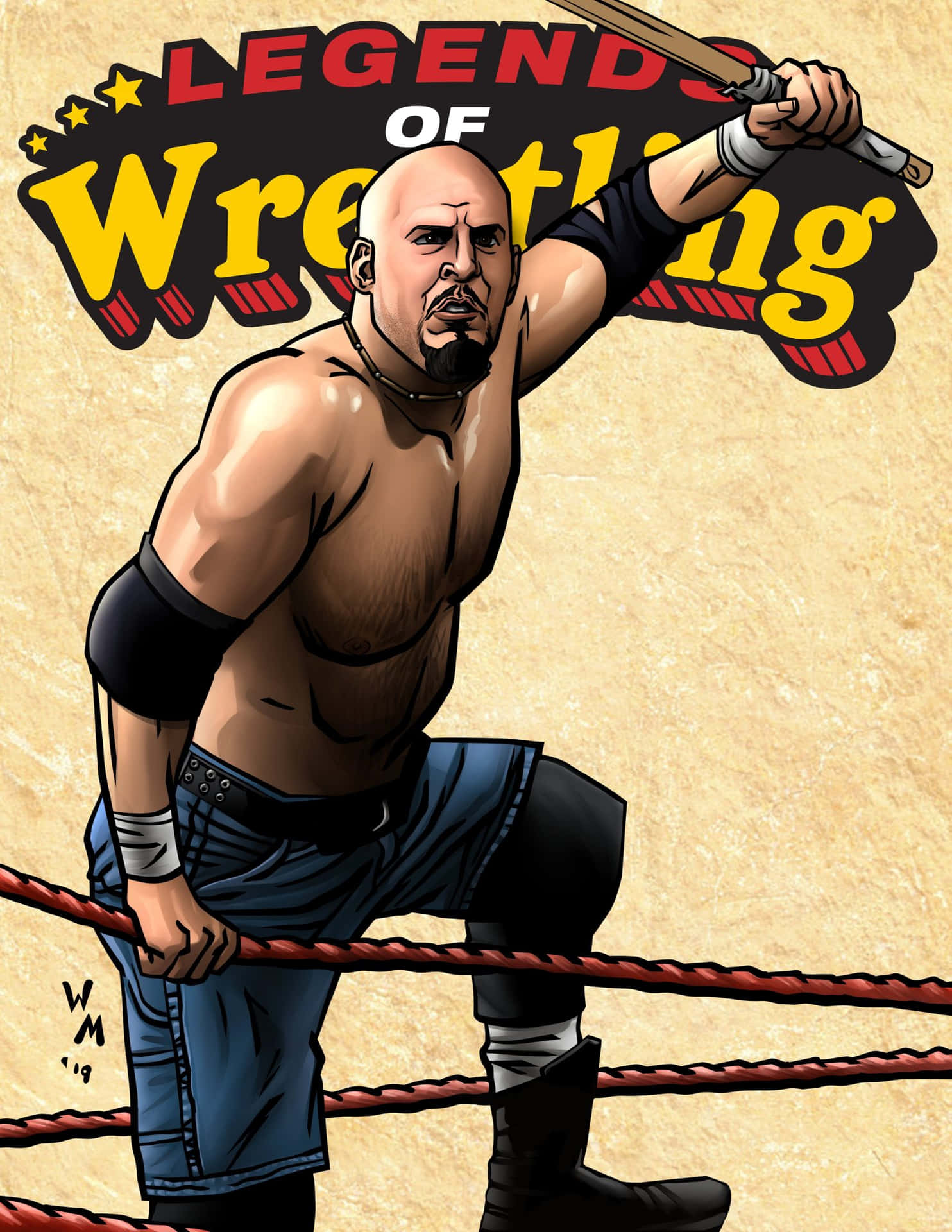 Justin Credible Animation Comic Art Background
