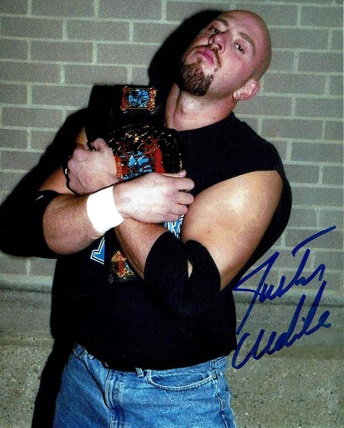 Justin Credible Heavyweight Championship Belt Background