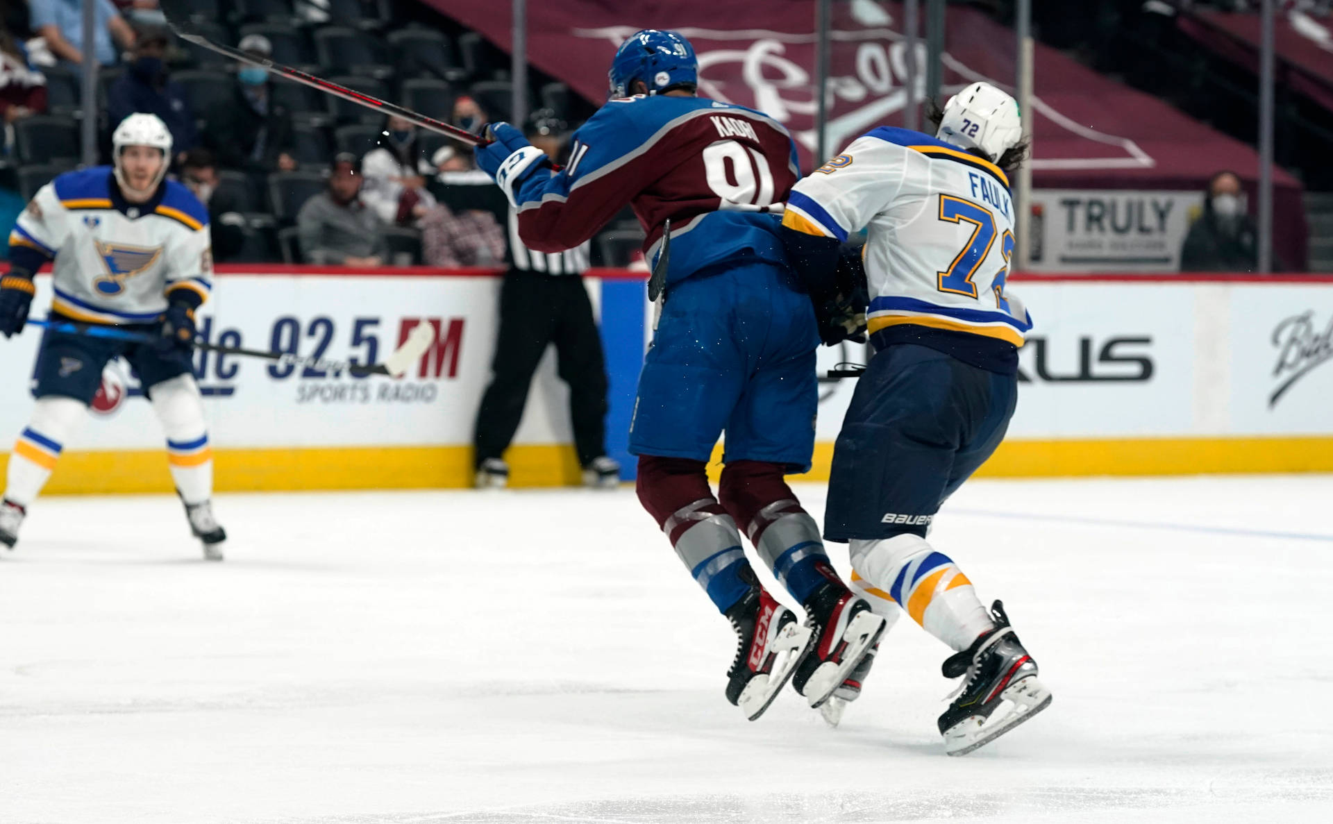 Justin Faulk Of St. Louis Blues Background