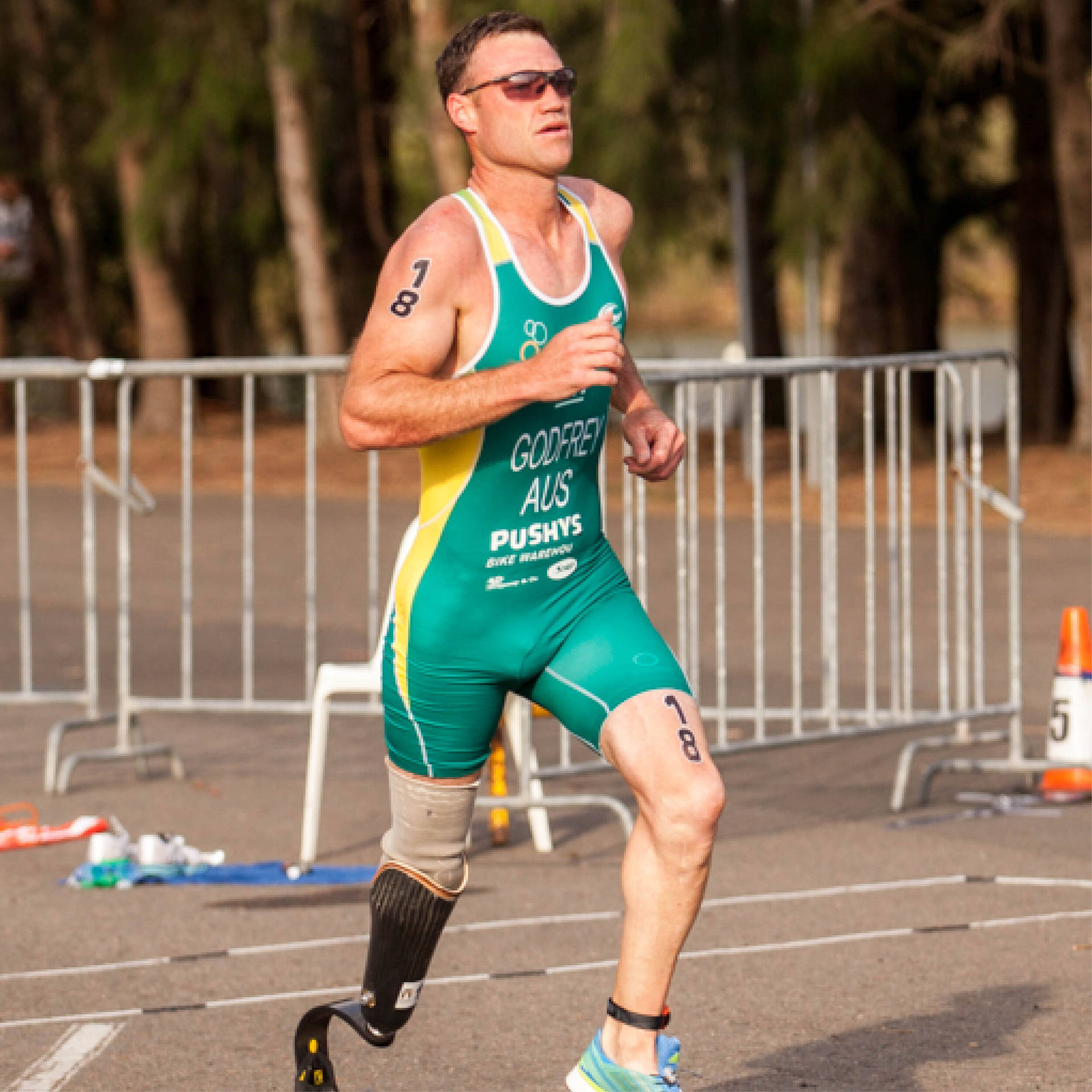 Justin Godfrey Triathlon Background