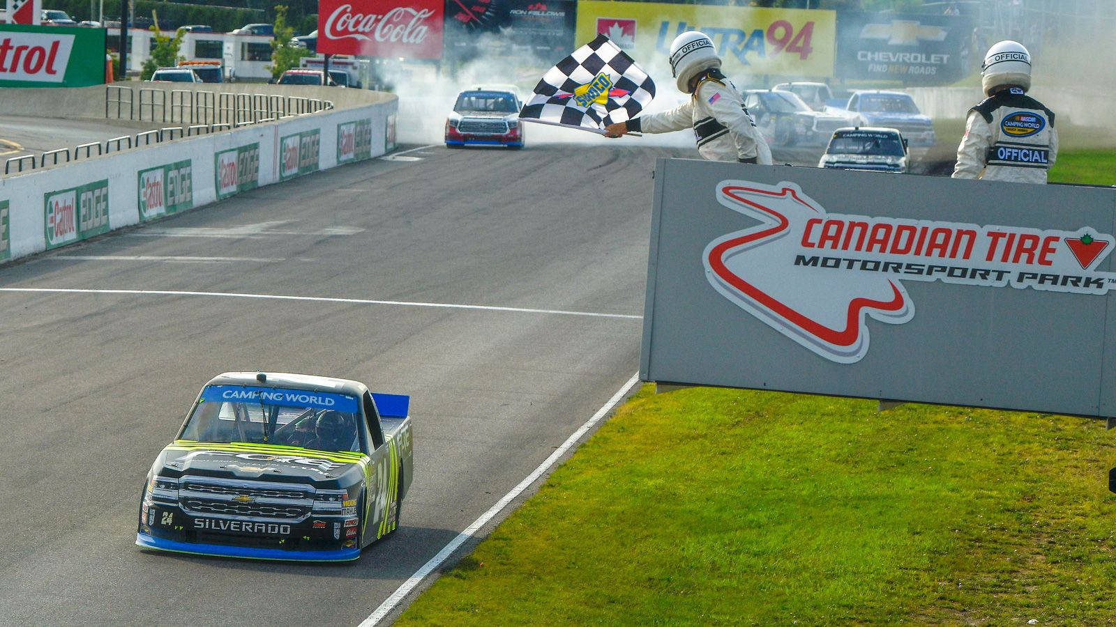 Justin Haley Canadian Tire Motorsport Park Background