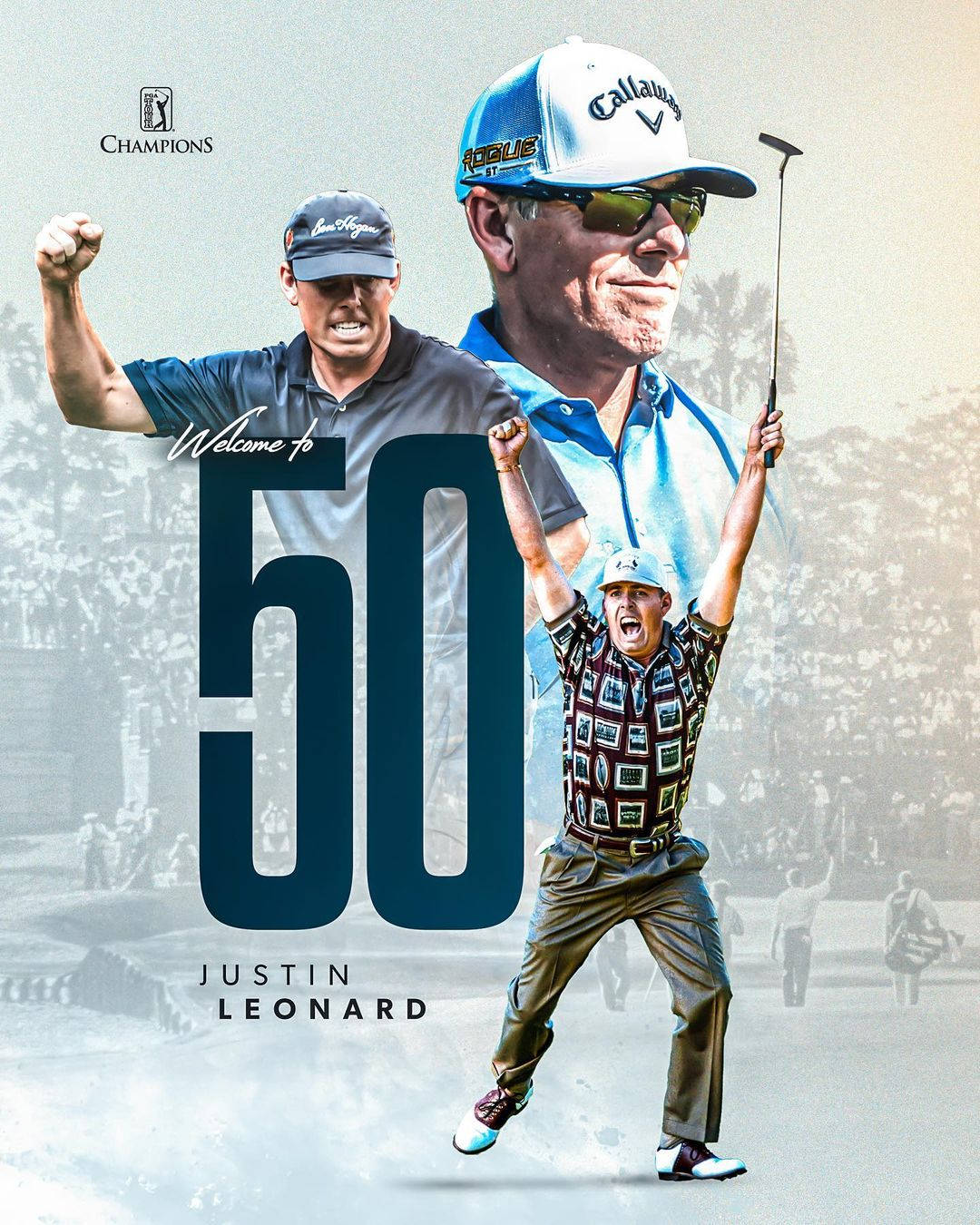 Justin Leonard Welcome To 50 Background