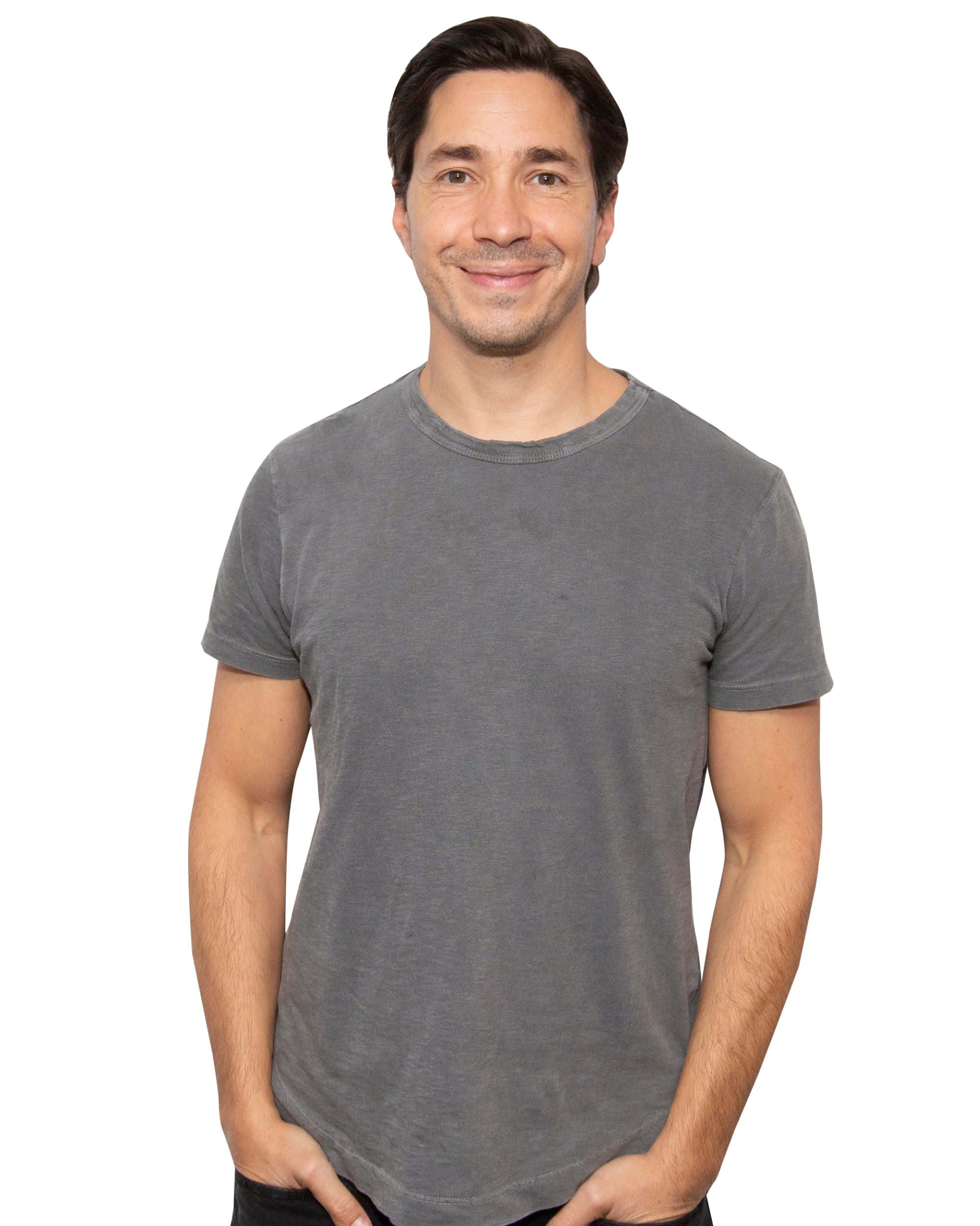 Justin Long Posing For A Photoshoot