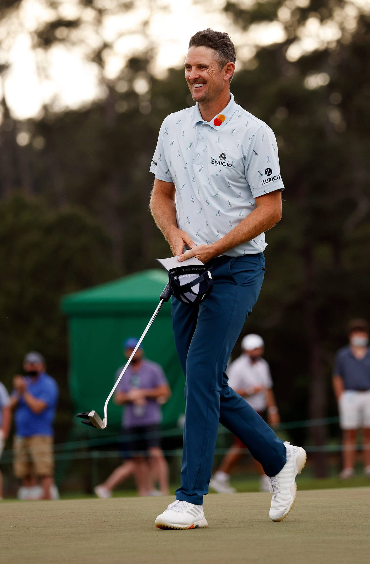 Justin Rose Walking