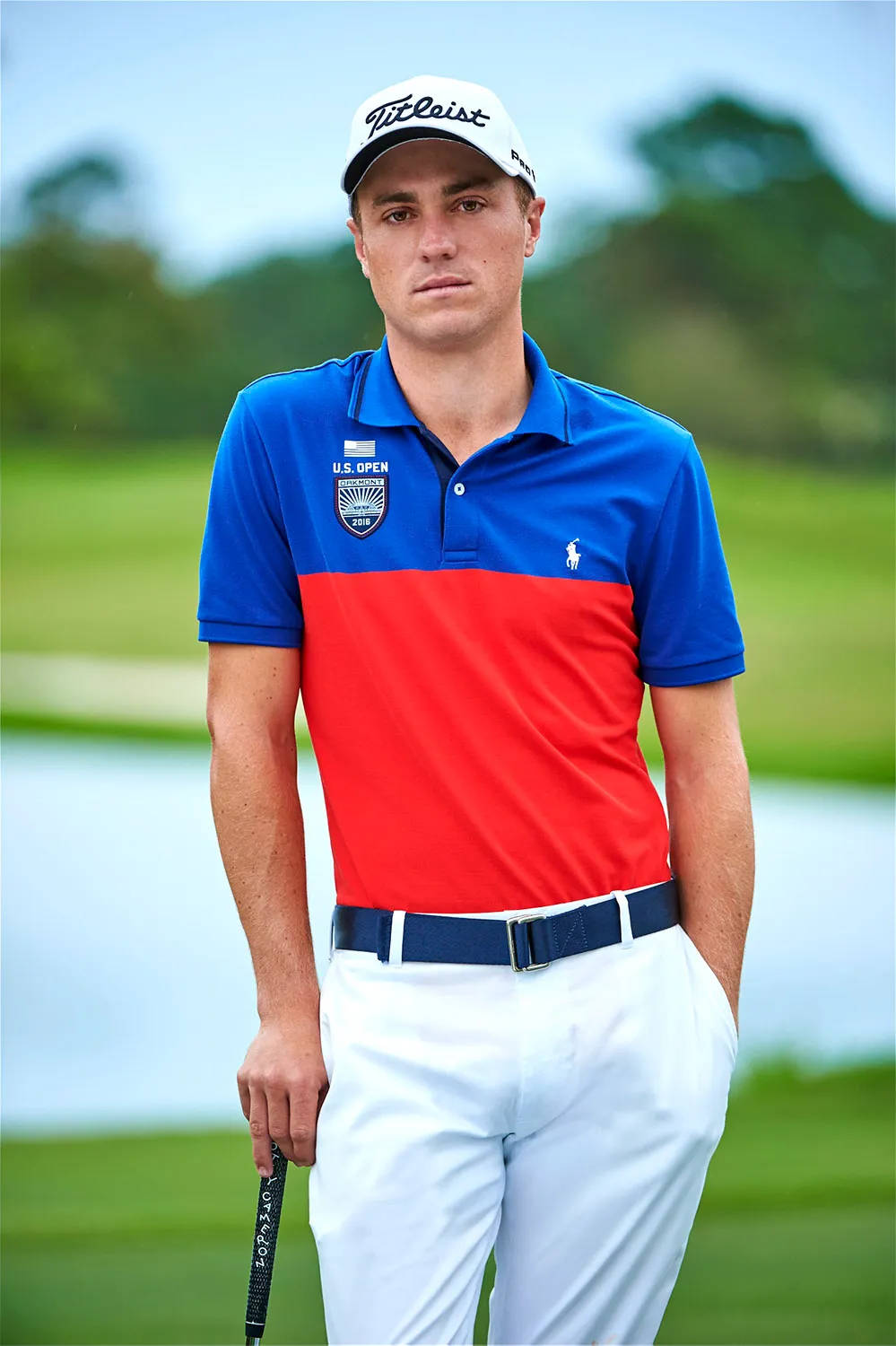 Justin Thomas At Us Open Background