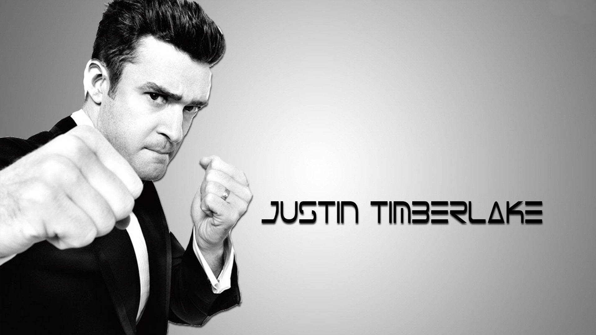 Justin Timberlake Boxing Stance Background