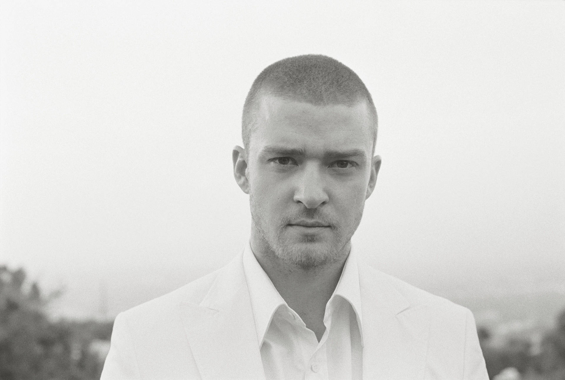 Justin Timberlake Buzz-cut Hair Background
