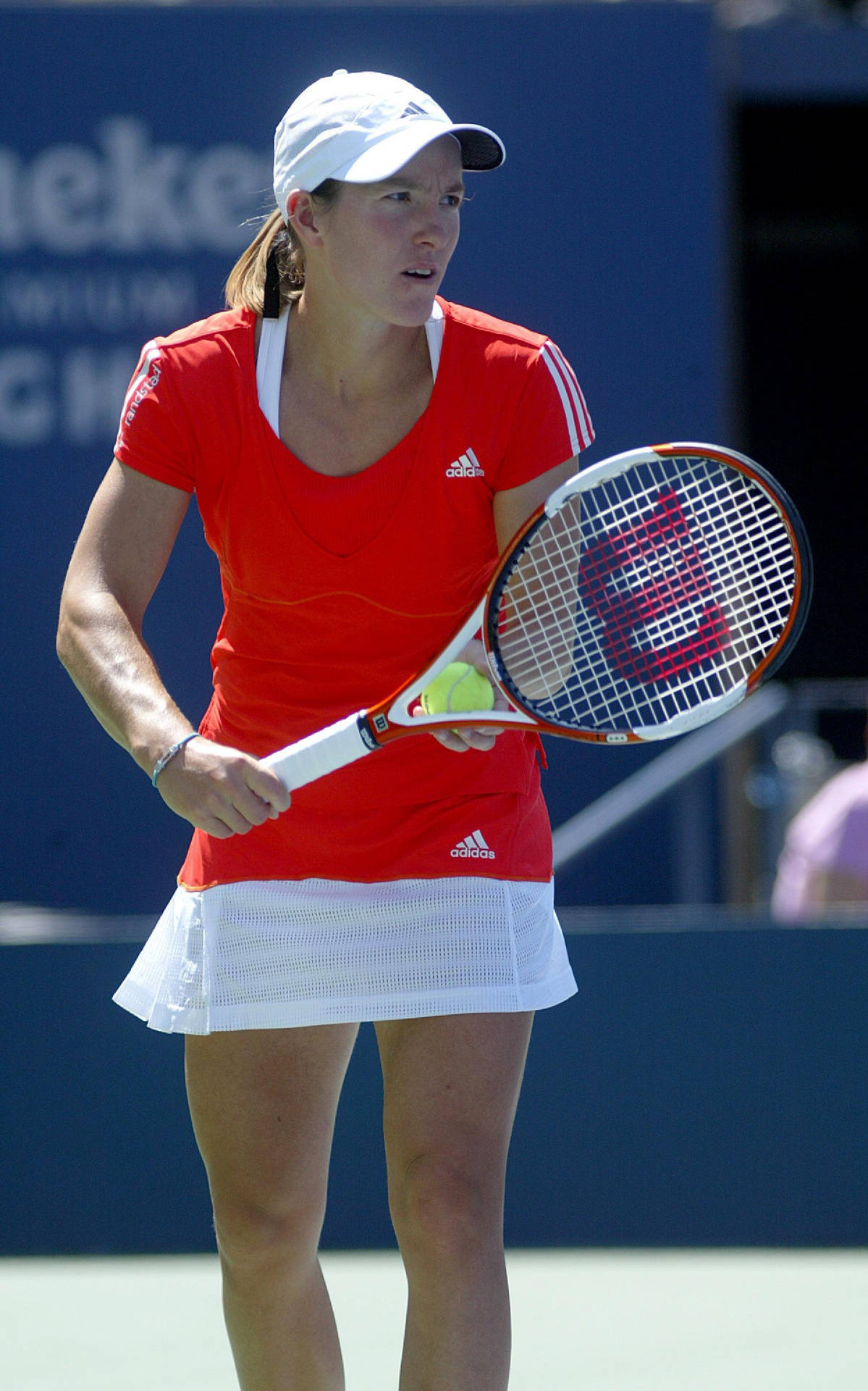 Justine Henin Belgian Champion Background