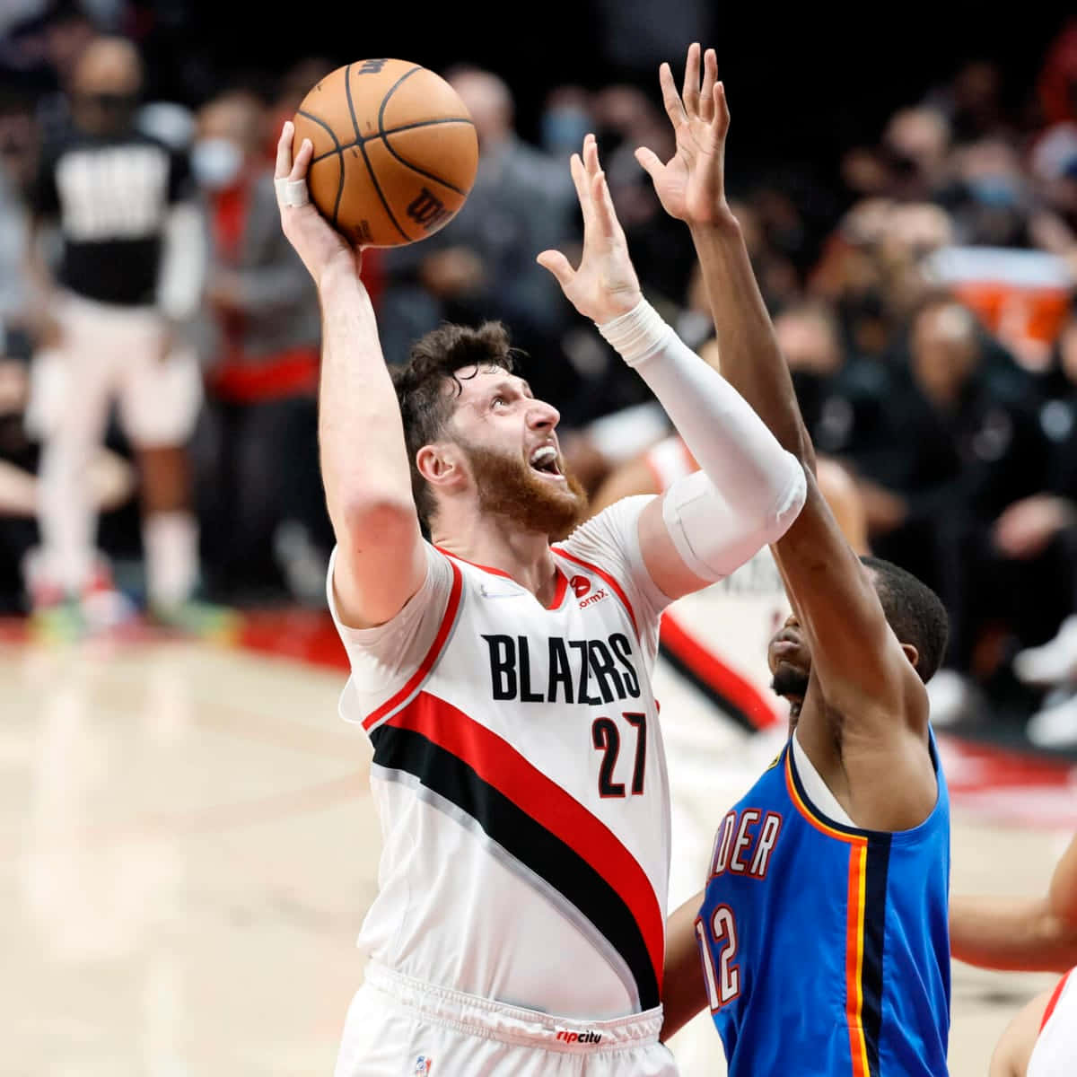 Jusuf Nurkic And Lindy Waters Iii