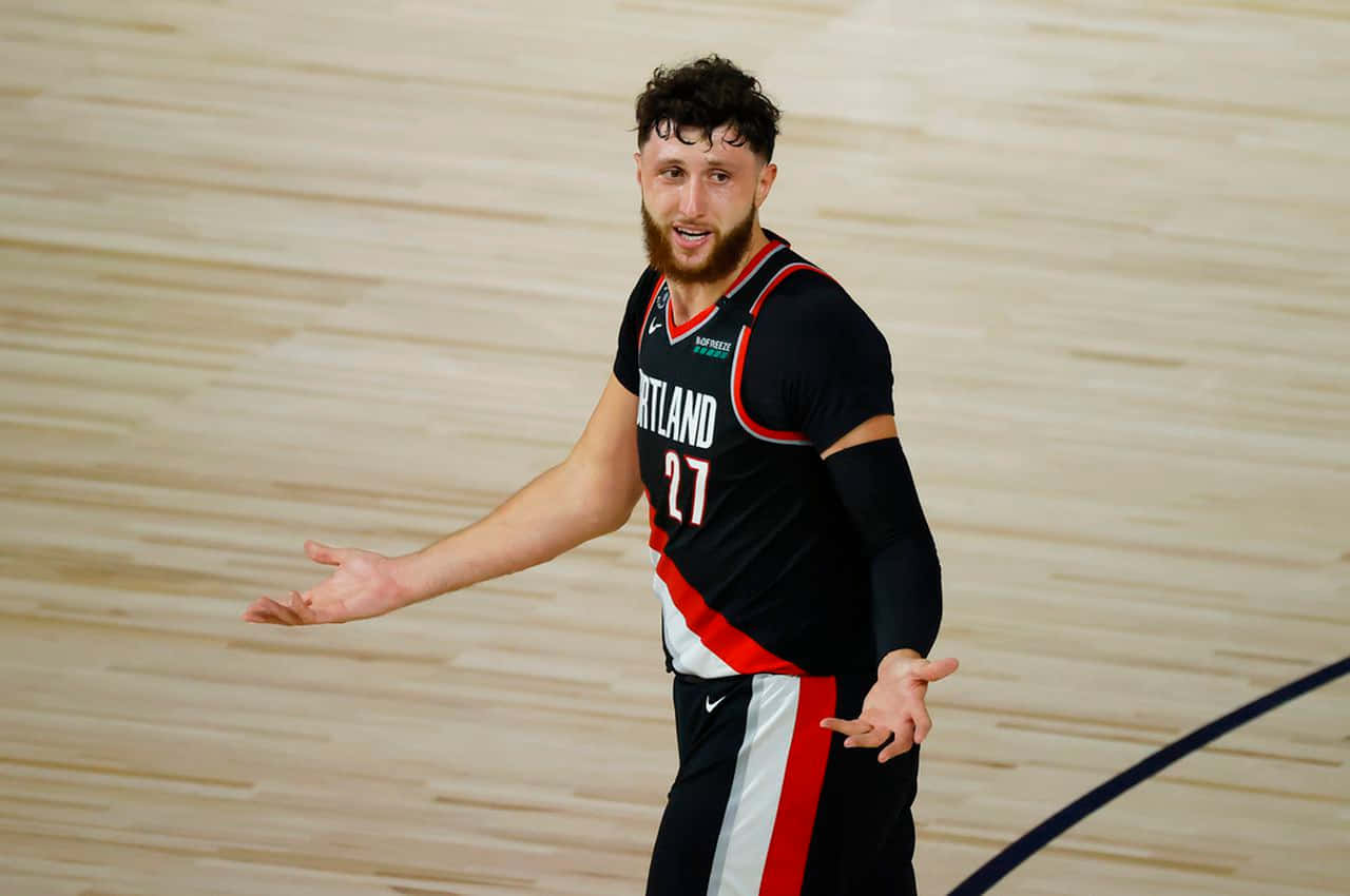 Jusuf Nurkic Game Versus Indiana Pacers Background