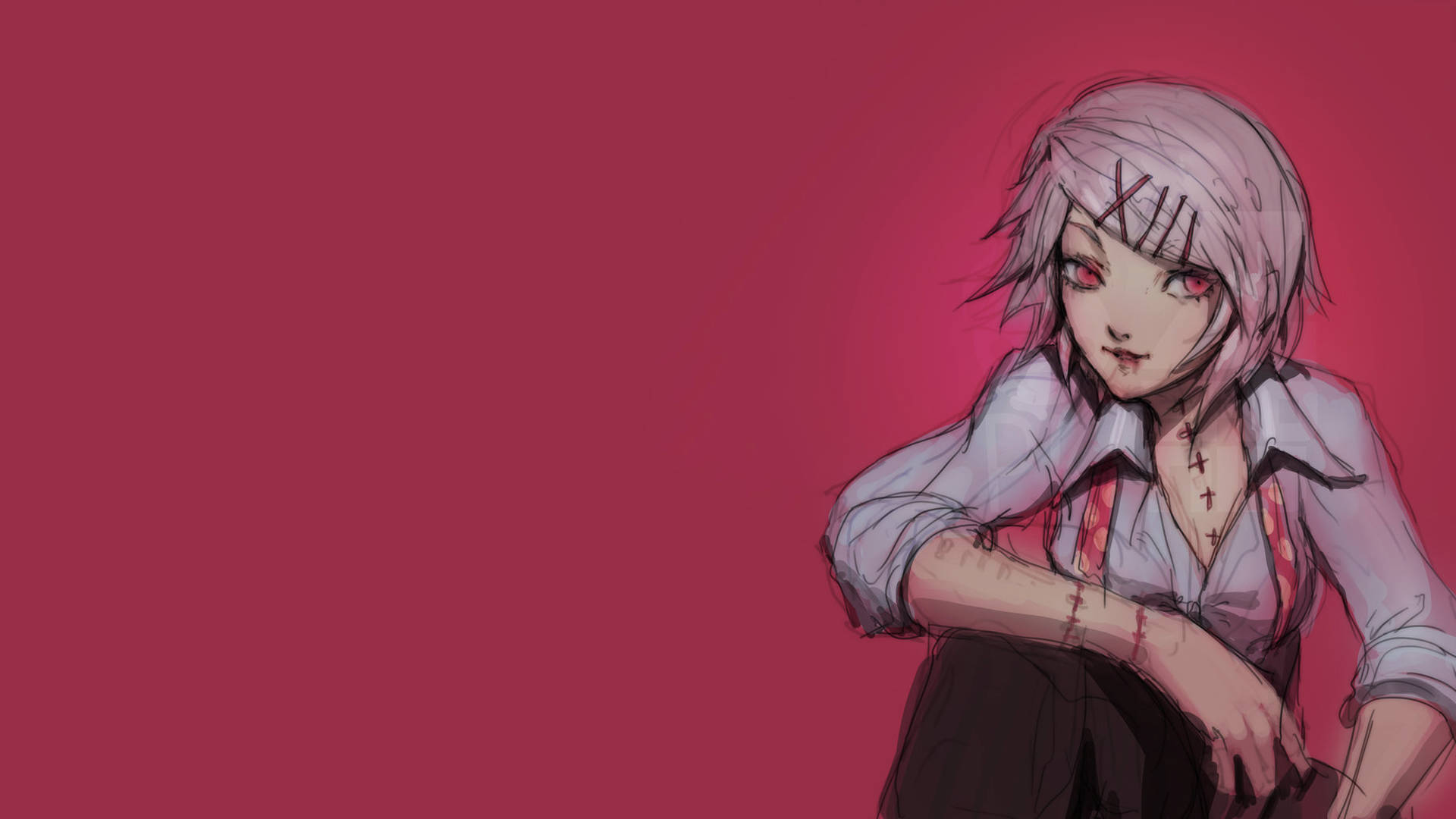 Juuzou Of Tokyo Ghoul In 4k Background