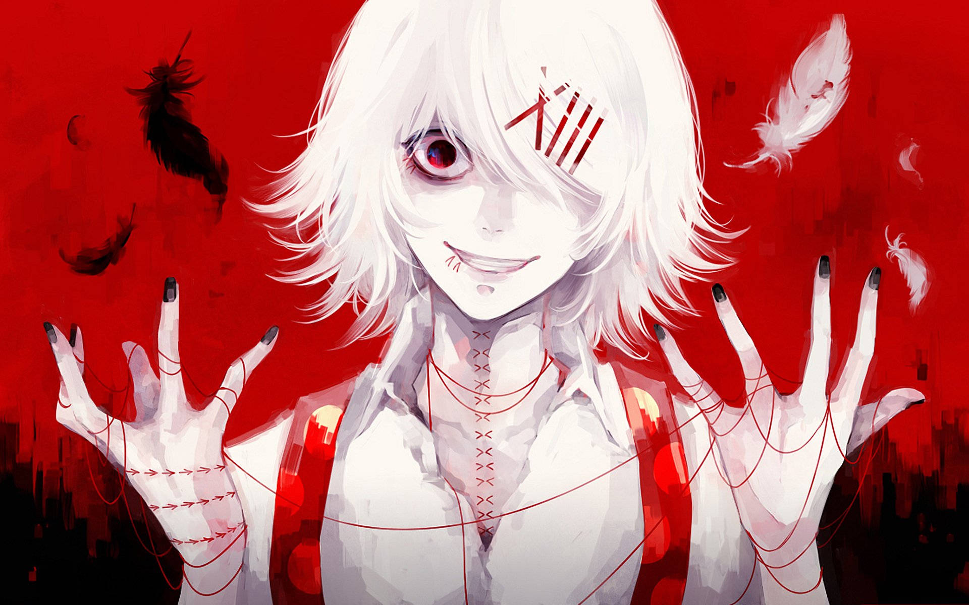 Juuzou Suzuya Ready For Battle In Tokyo Ghoul