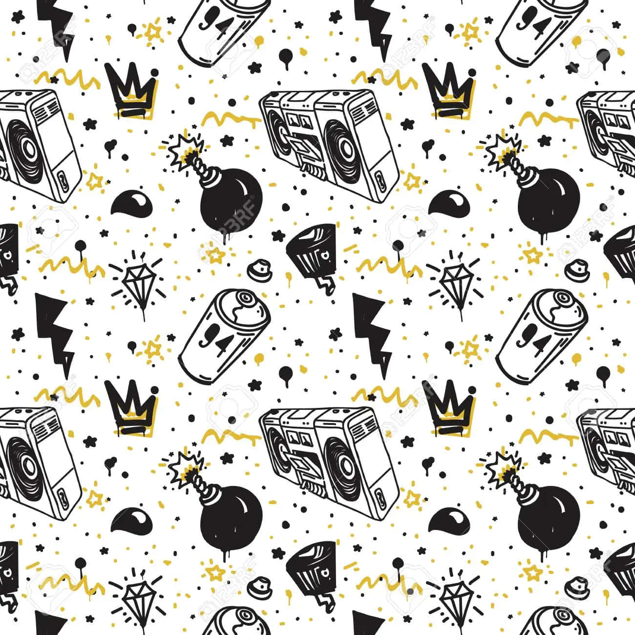 Juvenile Pattern Art