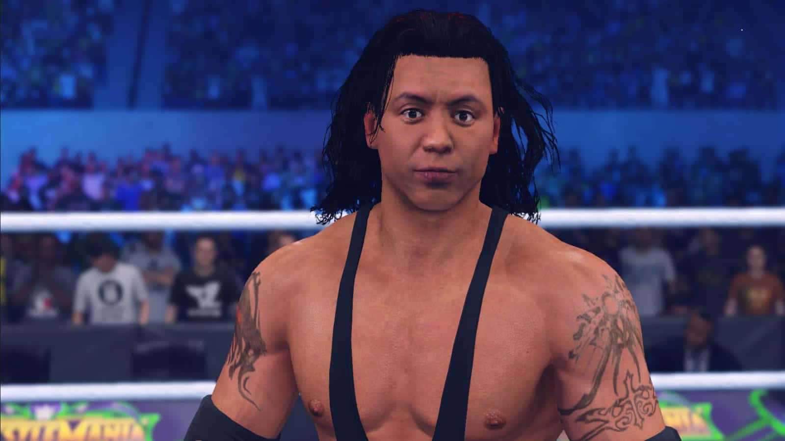 Juventud Guerrera Wrestling Match Background
