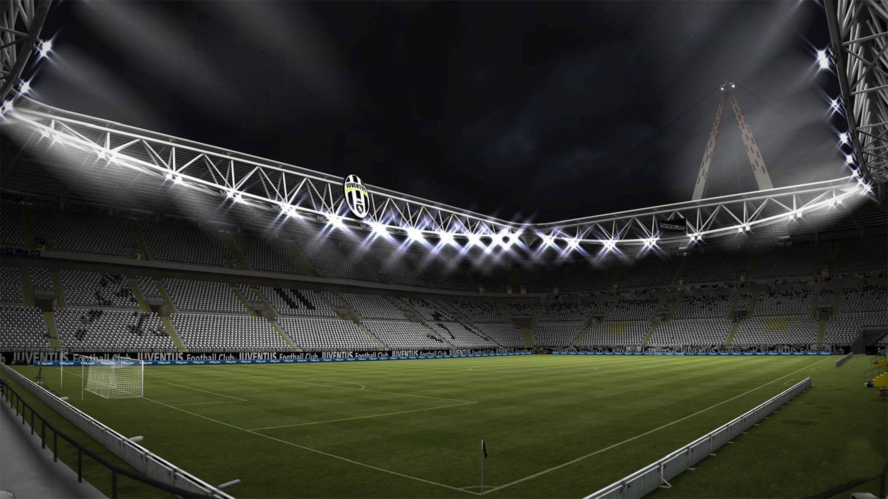Juventus Allianz Football Stadium View Background