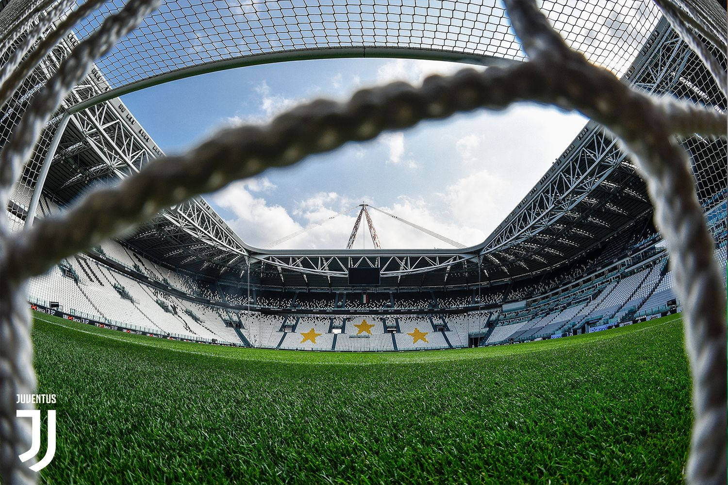 Juventus Allianz Stadium Panoramic Shot Background