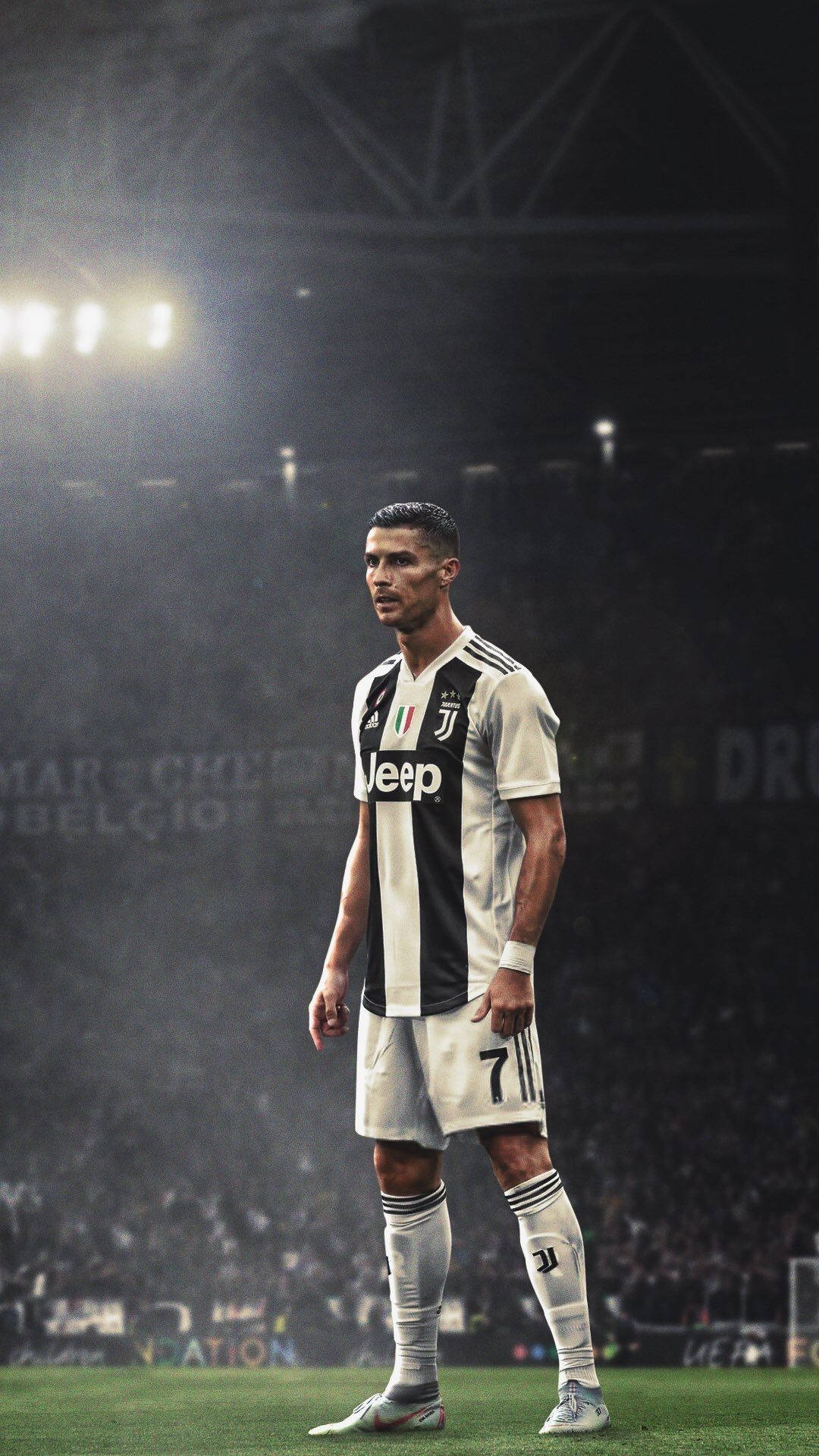Juventus Cristiano Ronaldo Game Face Background