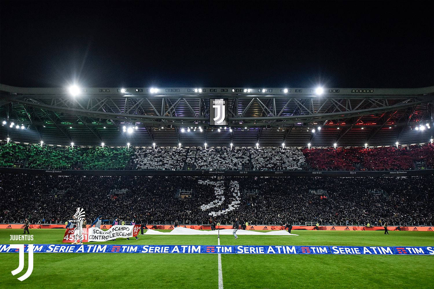 Juventus Football Club Match At Allianz Stadium Background